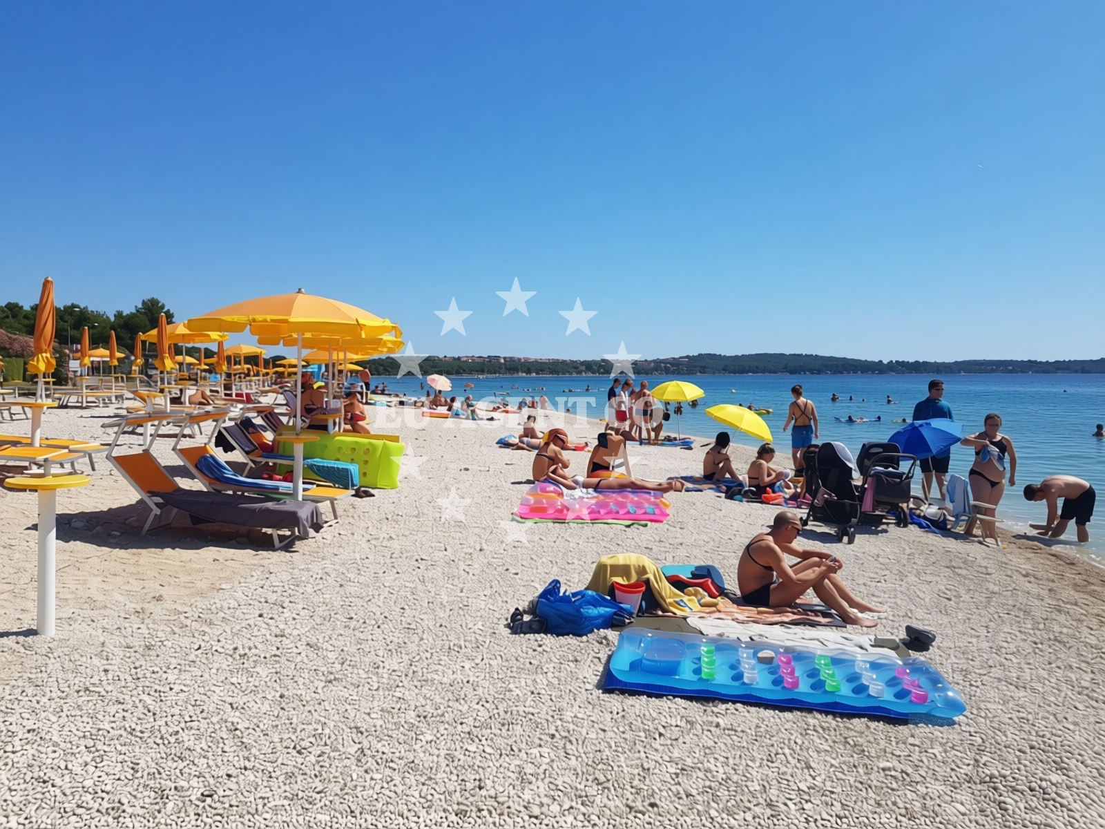 Additional view of Bi Village beach in 115 Dragonja, Fažana