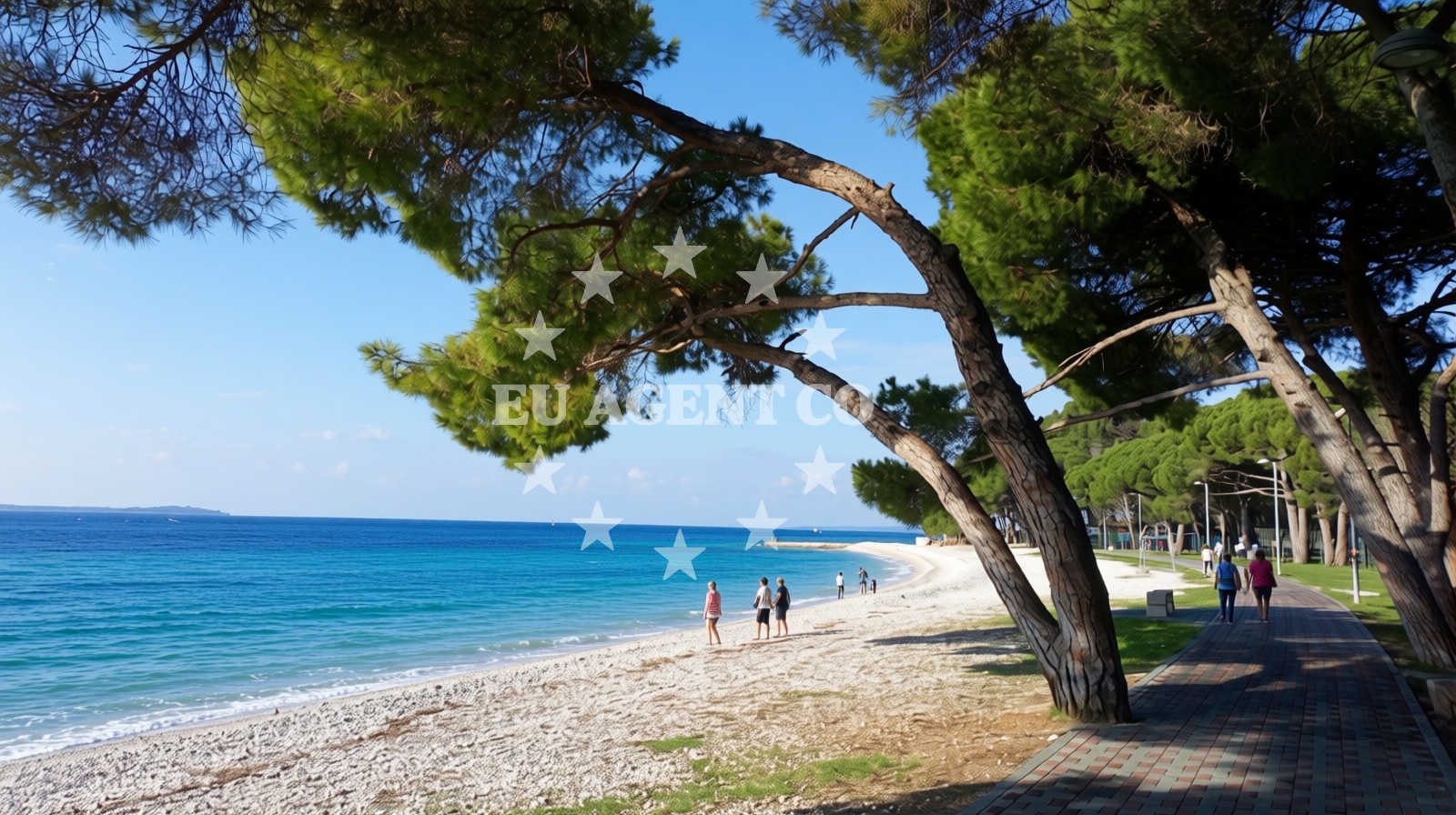 Additional view of Bi Village beach in 115 Dragonja, Fažana