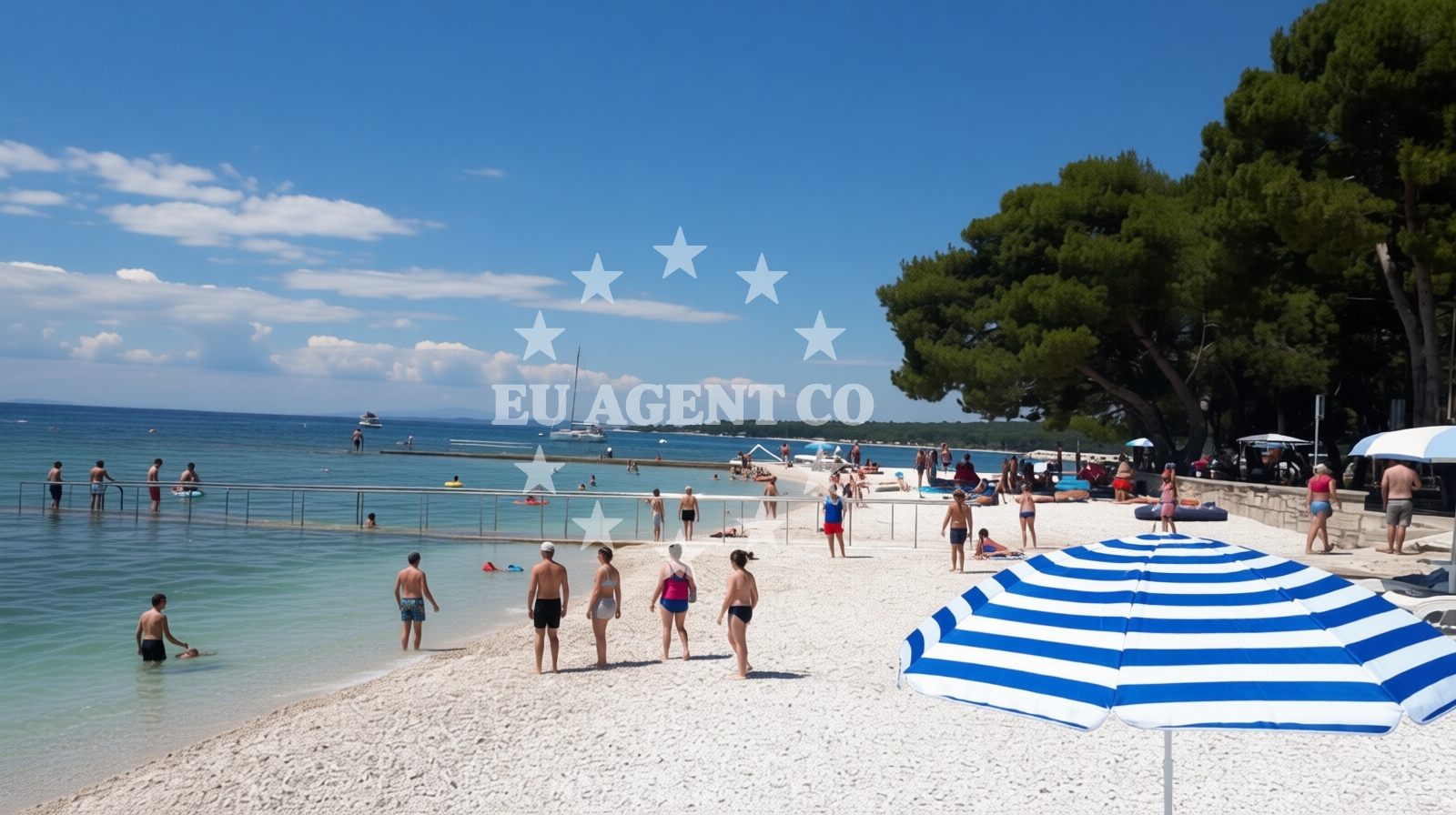 Additional view of Bi Village beach in 115 Dragonja, Fažana