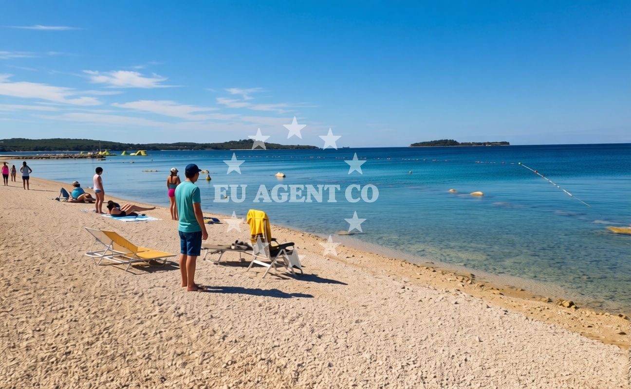 Additional view of Bi Village beach in 115 Dragonja, Fažana