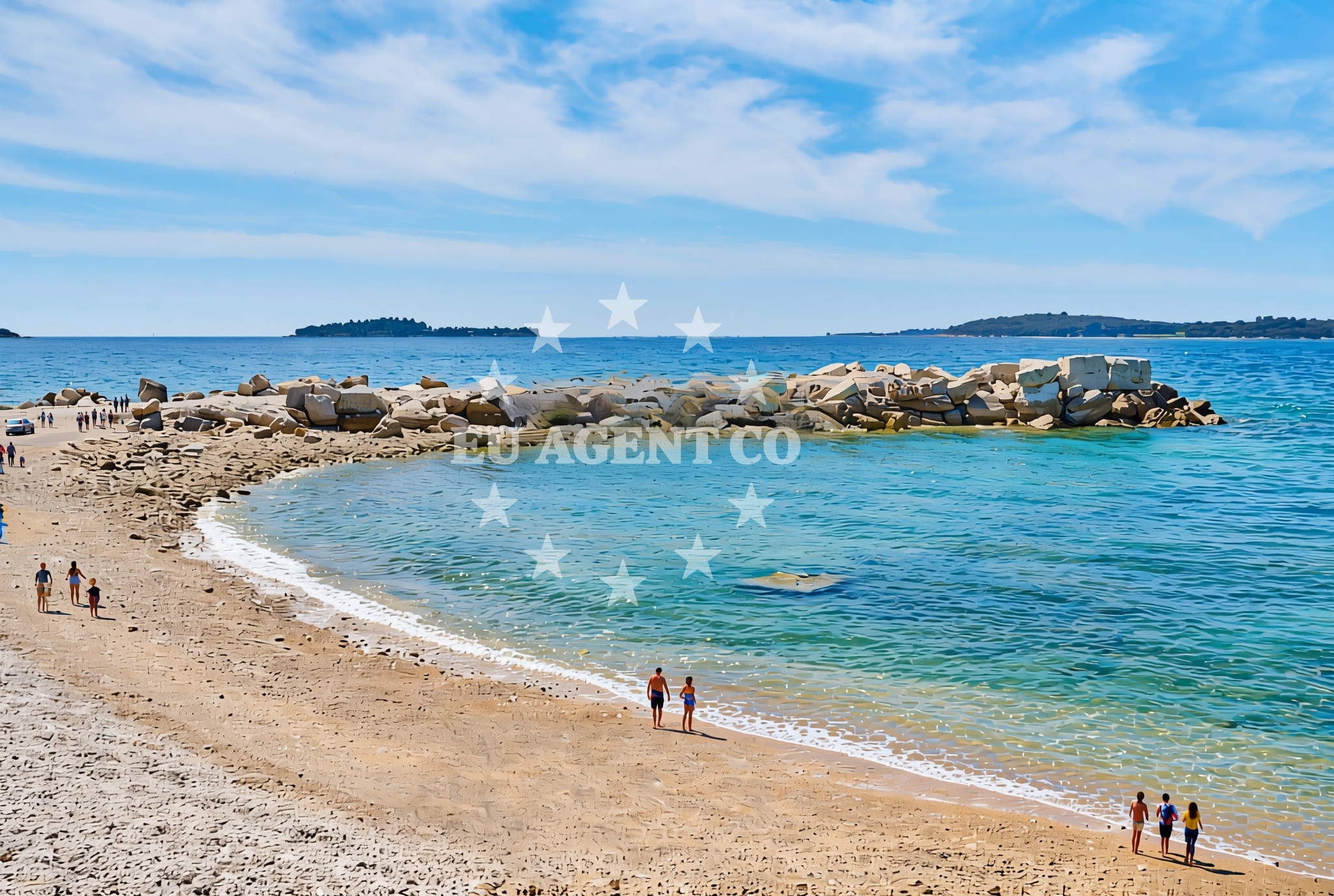 Additional view of Bi Village beach in 115 Dragonja, Fažana