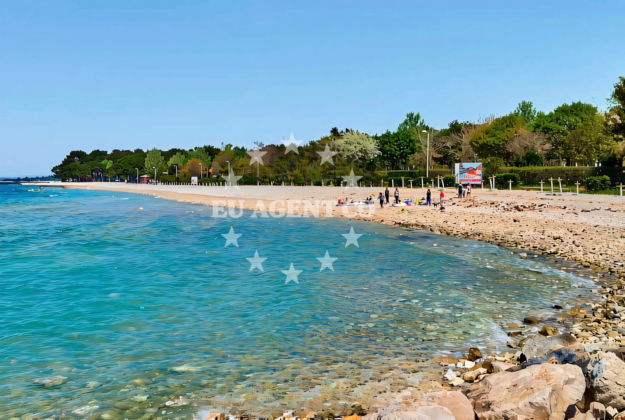Additional view of Bi Village beach in 115 Dragonja, Fažana