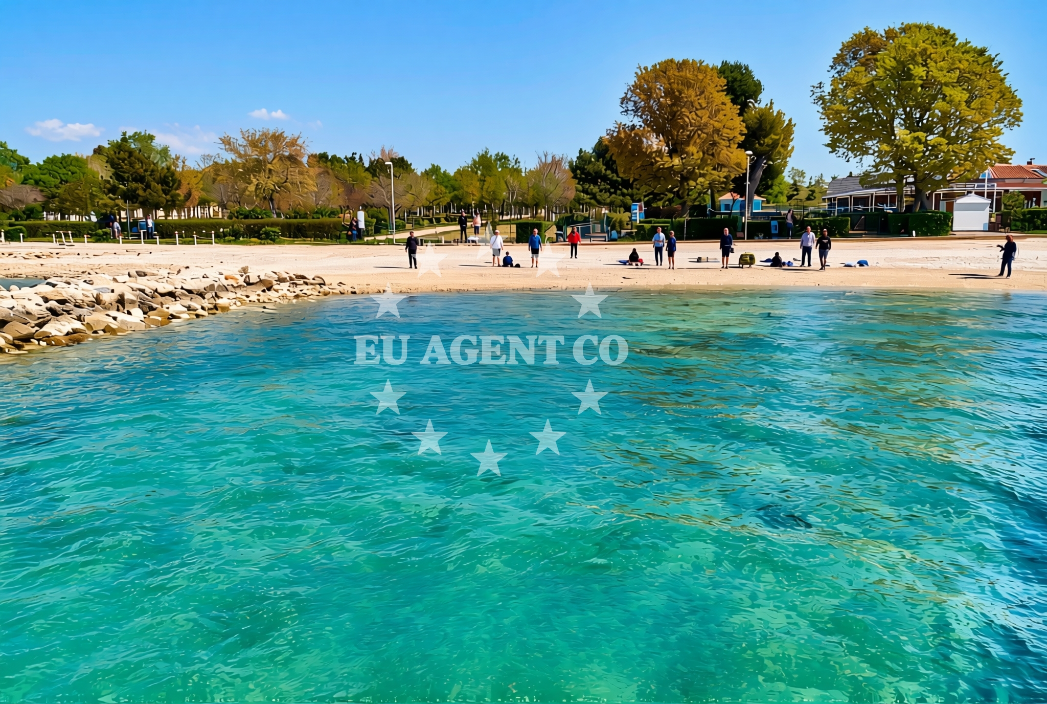 Additional view of Bi Village beach in 115 Dragonja, Fažana