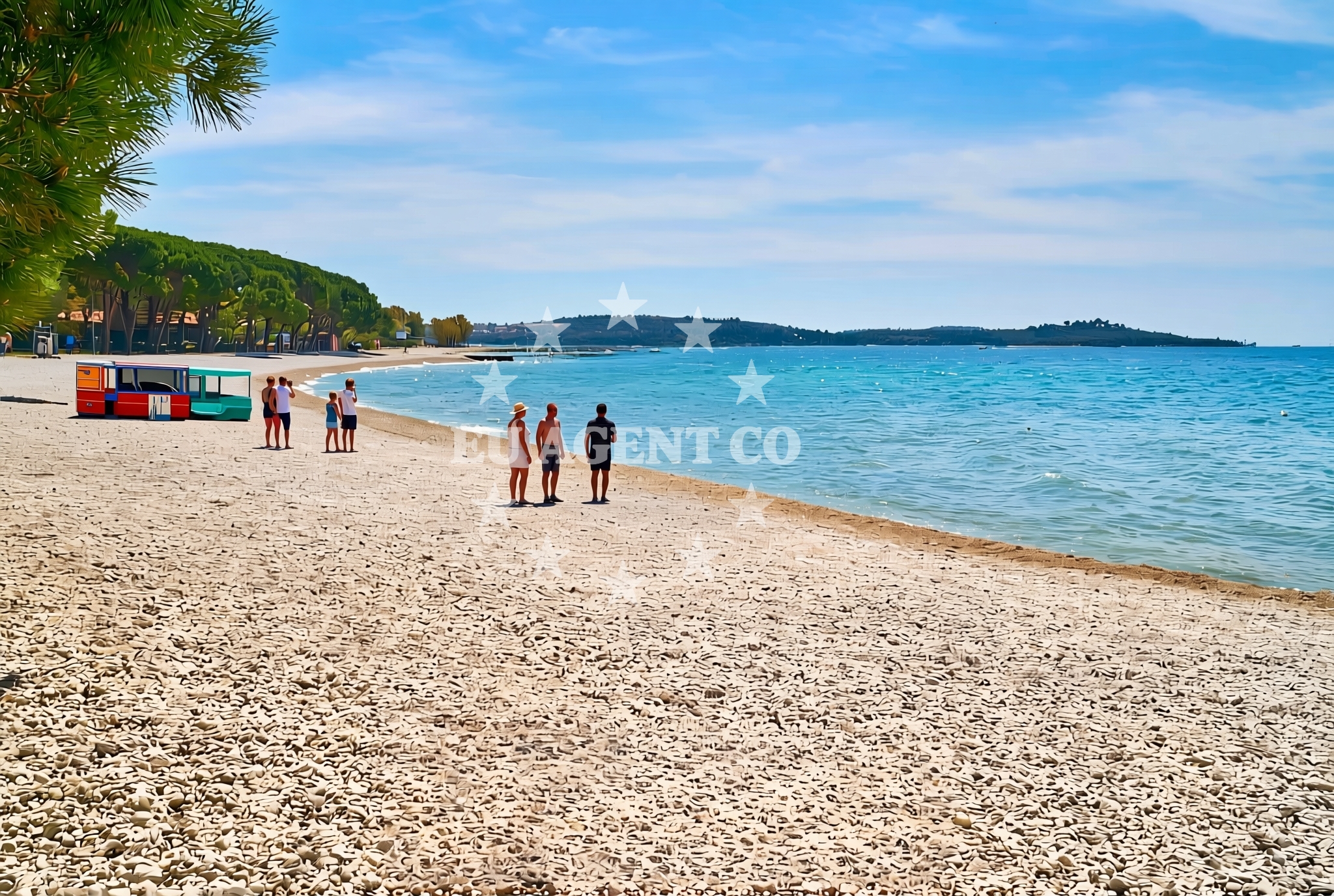 Additional view of Bi Village beach in 115 Dragonja, Fažana
