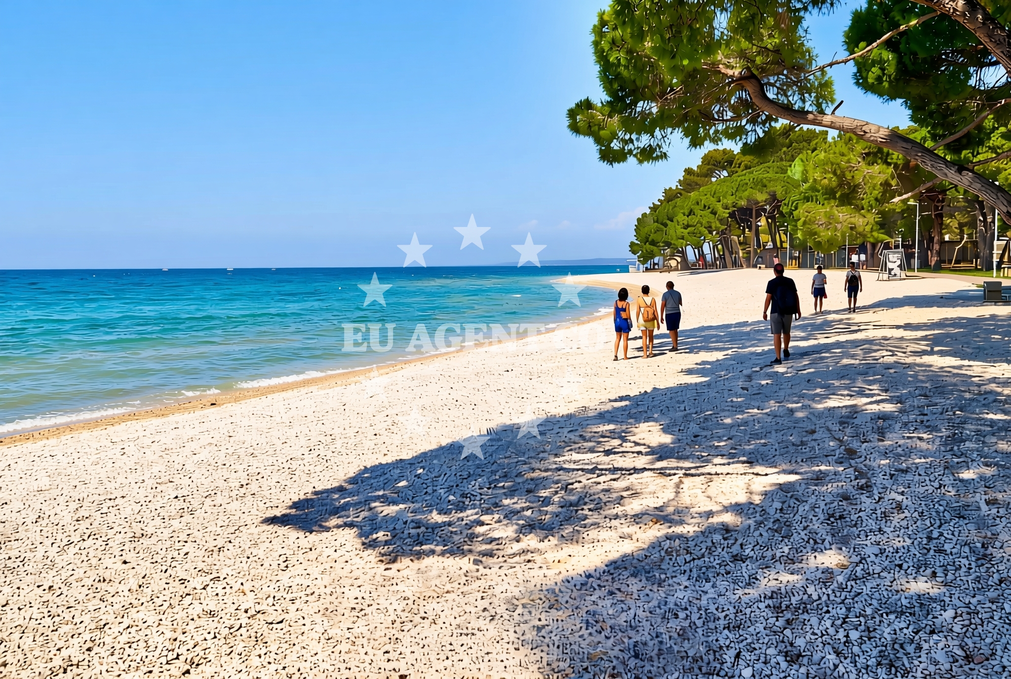 Additional view of Bi Village beach in 115 Dragonja, Fažana