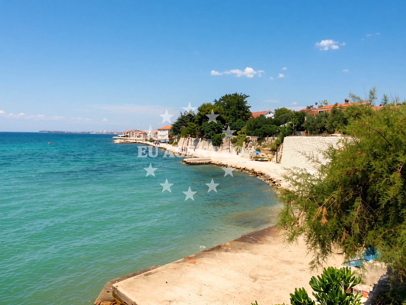 Additional view of Bibinje beach in Ulica Kralja Petra Krešimira IV , 84 Prizemlje, Bibinje