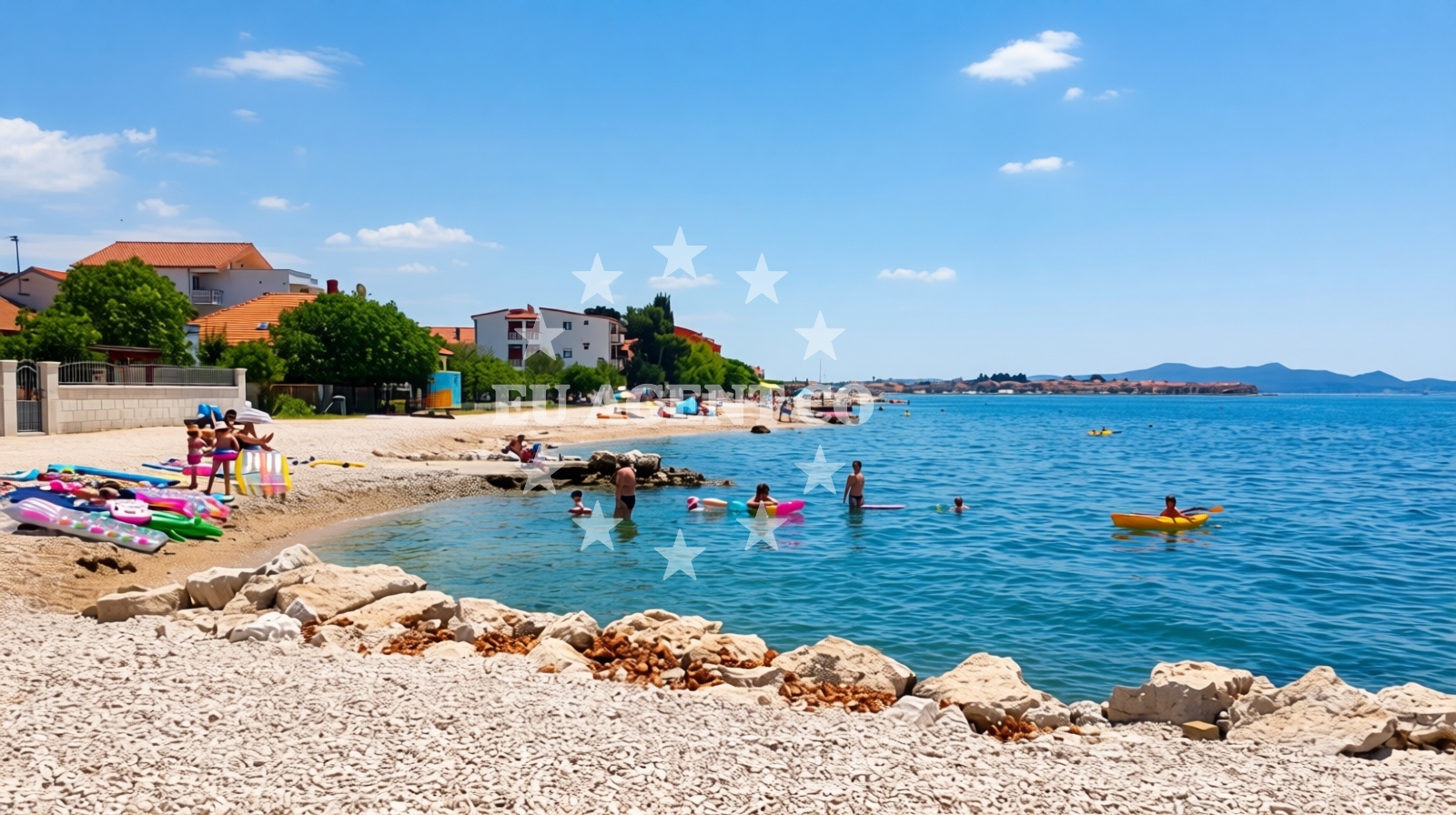 Additional view of Bibinje beach in Ulica Kralja Petra Krešimira IV , 84 Prizemlje, Bibinje