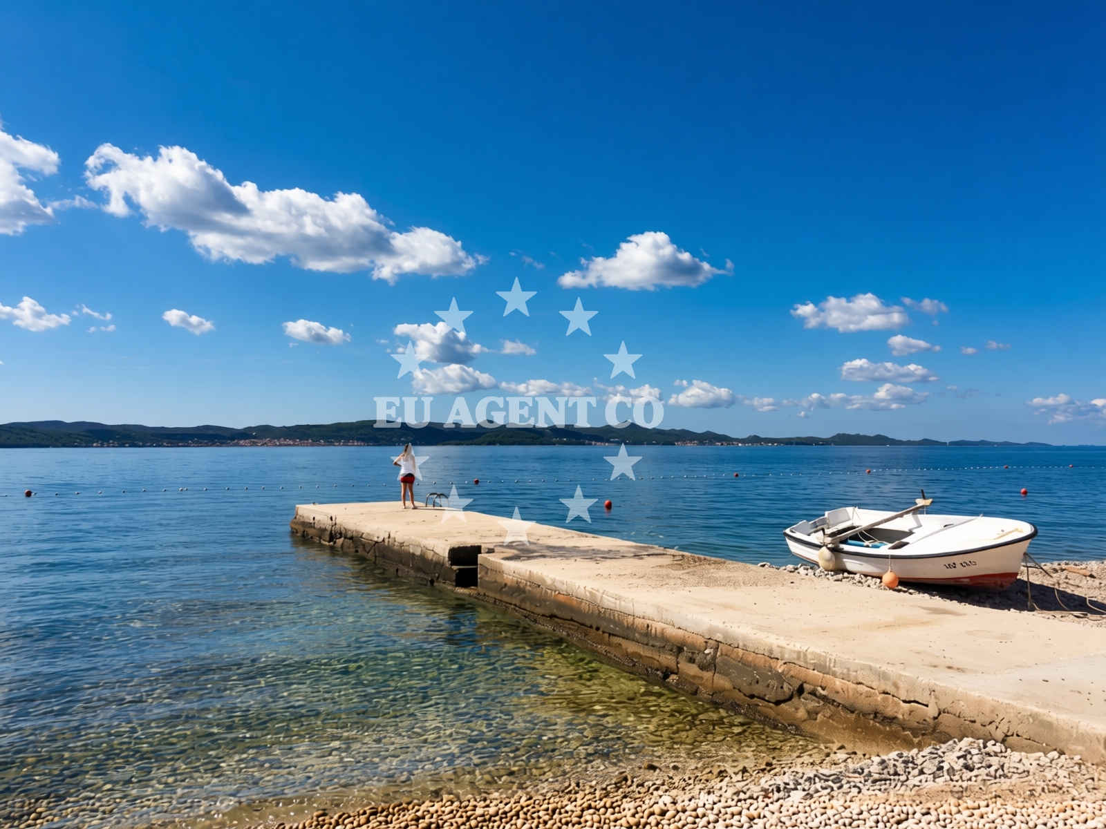 Additional view of Bibinje beach in Ulica Kralja Petra Krešimira IV , 84 Prizemlje, Bibinje