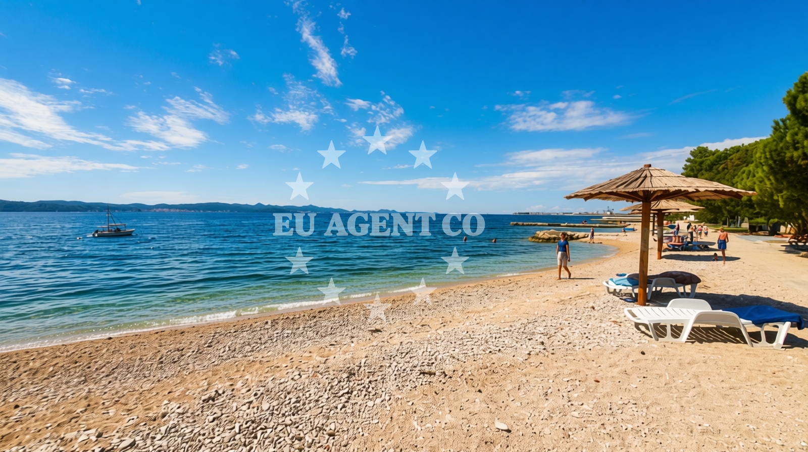 Additional view of Bibinje beach in Ulica Kralja Petra Krešimira IV , 84 Prizemlje, Bibinje