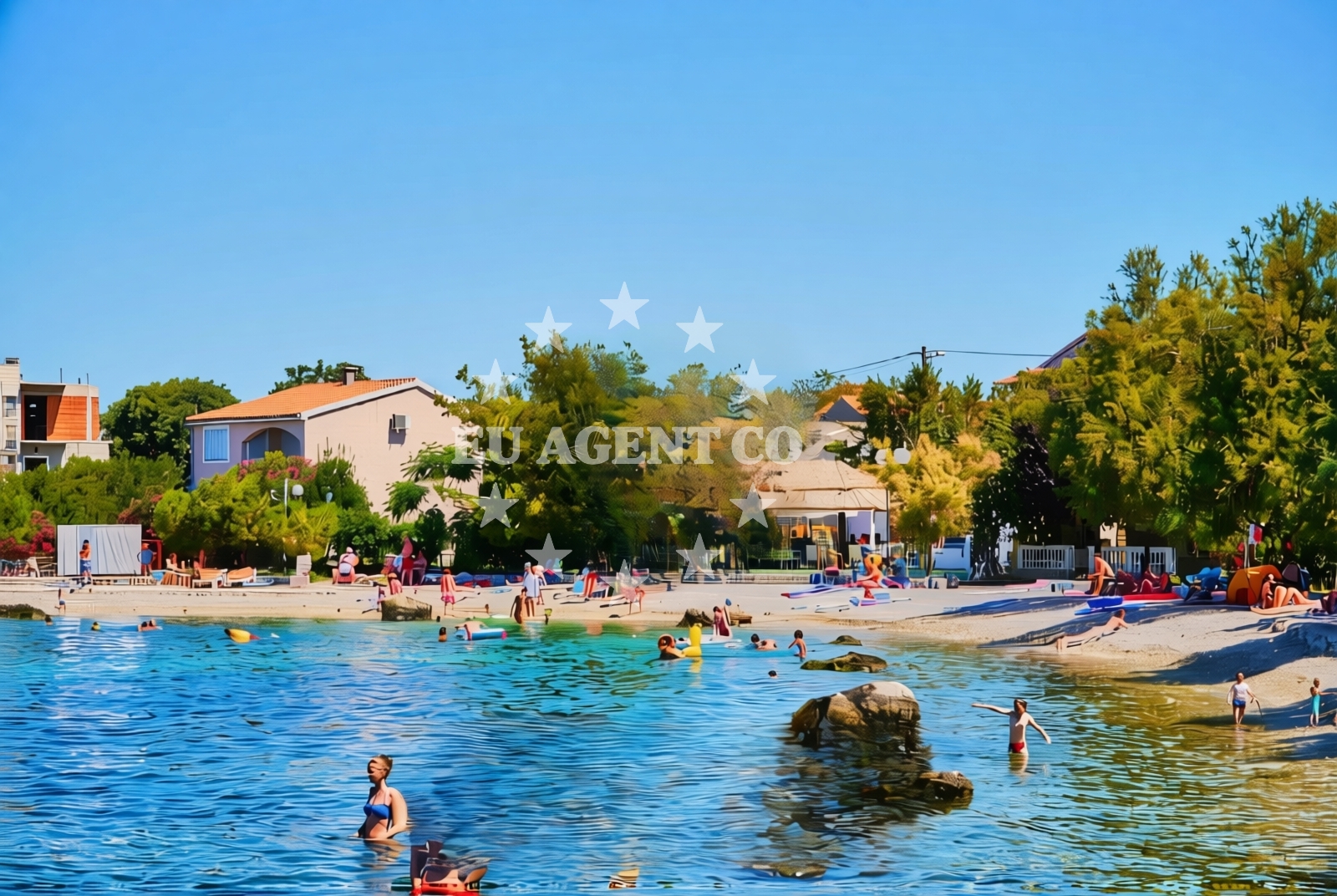 Additional view of Bibinje beach in Ulica Kralja Petra Krešimira IV , 84 Prizemlje, Bibinje