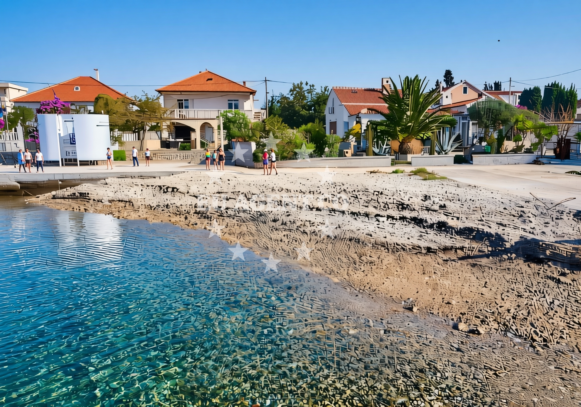 Overview of Bibinje: beaches and coves (6) in Bibinje
