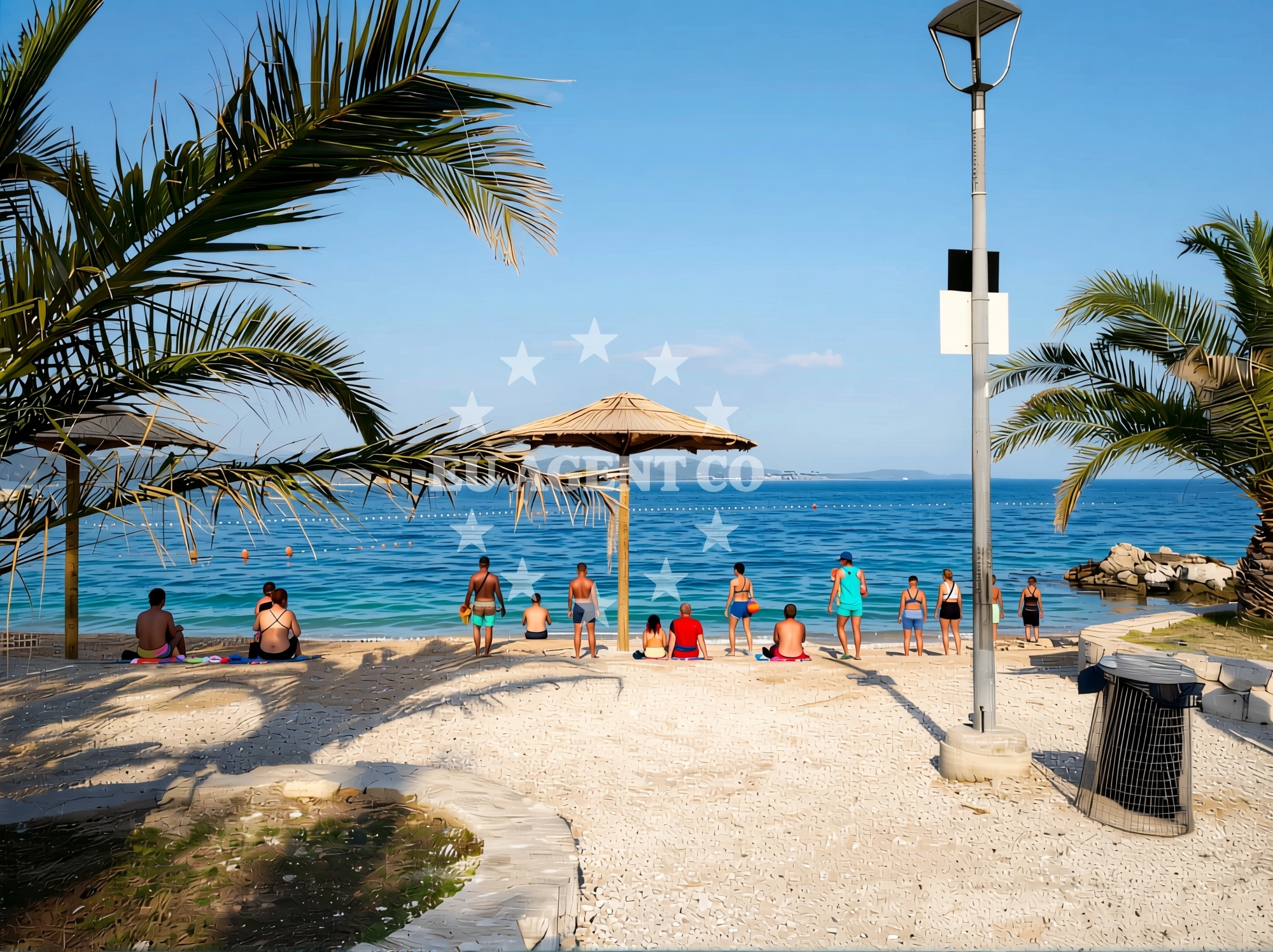 Additional view of Bibinjski Mlikaric beach in 16 Ulica Mladena Bugarije Cukija, Bibinje