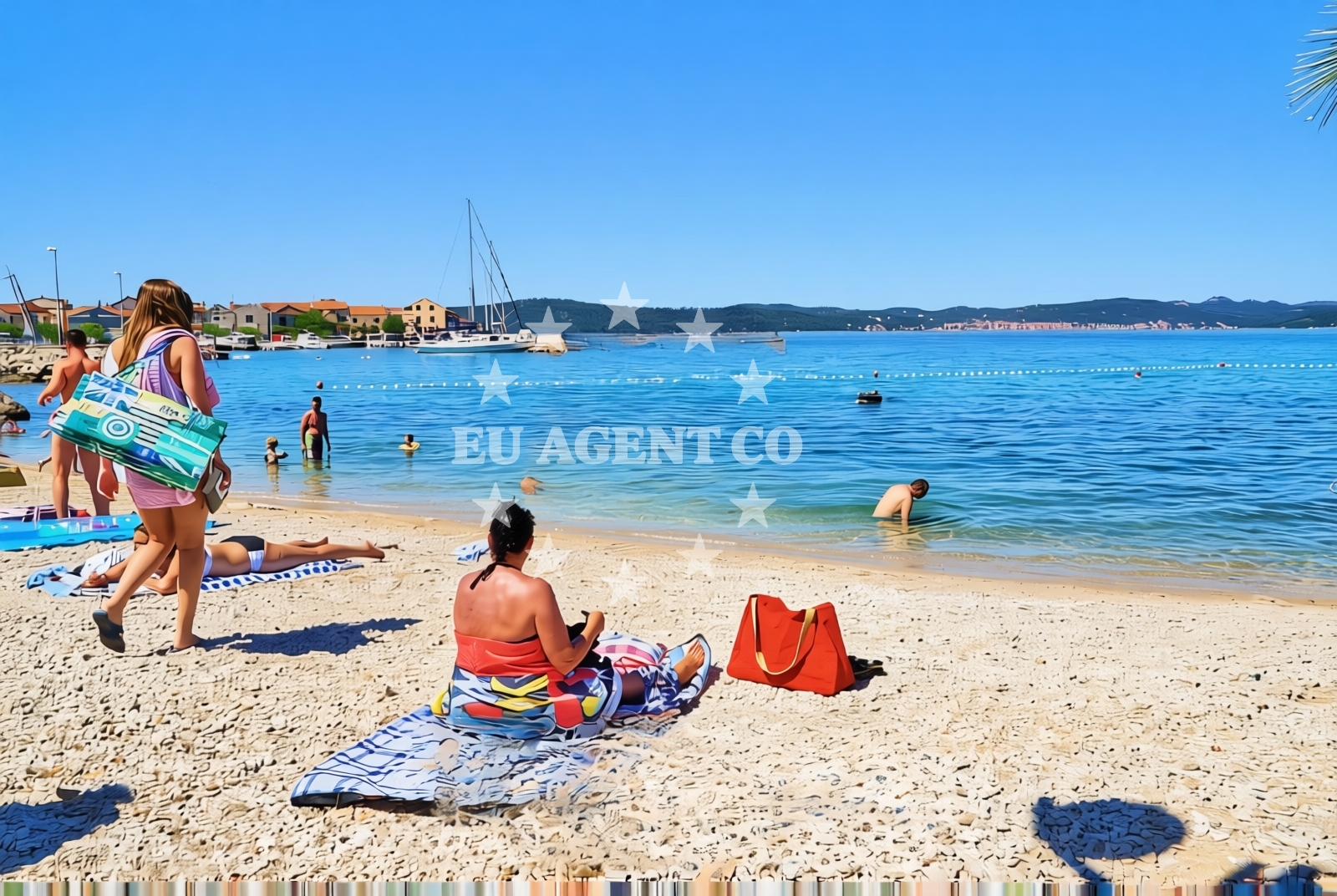 Additional view of Bibinjski Mlikaric beach in 16 Ulica Mladena Bugarije Cukija, Bibinje