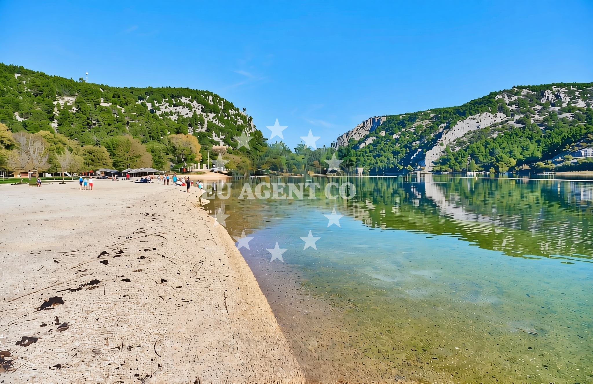 Additional view of Bićine: beaches and coves in Bićine