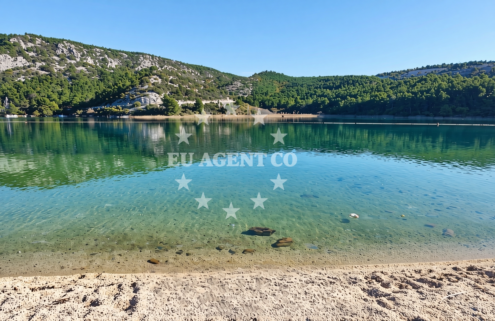 Additional view of Bićine: beaches and coves in Bićine