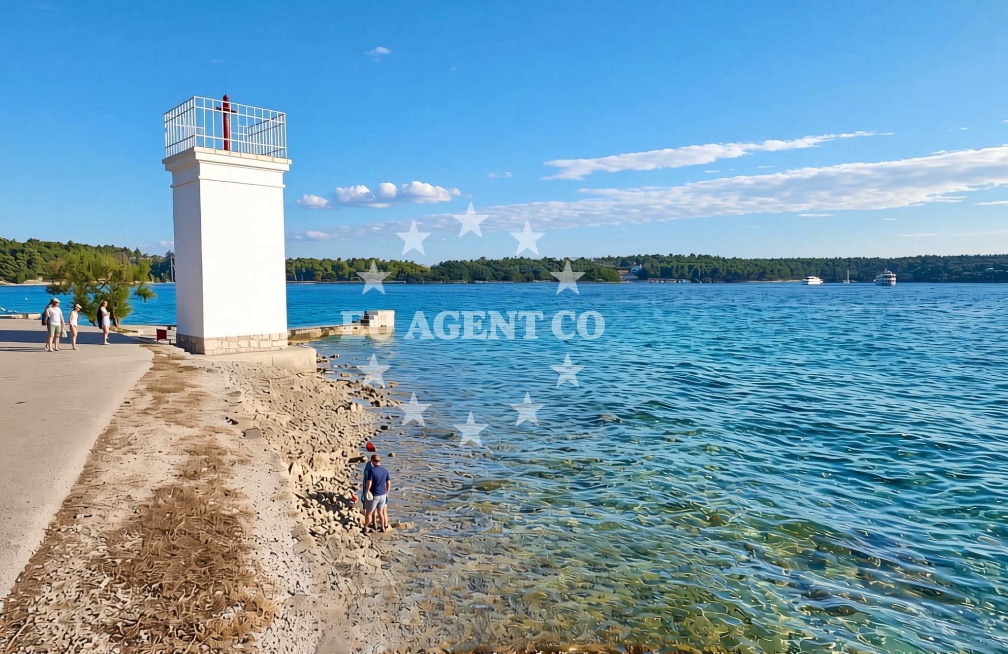 Additional view of Bijaka, Milna (Brač) Beach in Bijaka