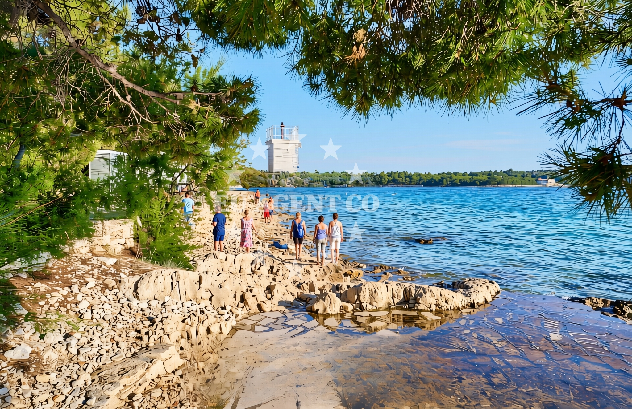 Additional view of Bijaka, Milna (Brač) Beach in Bijaka
