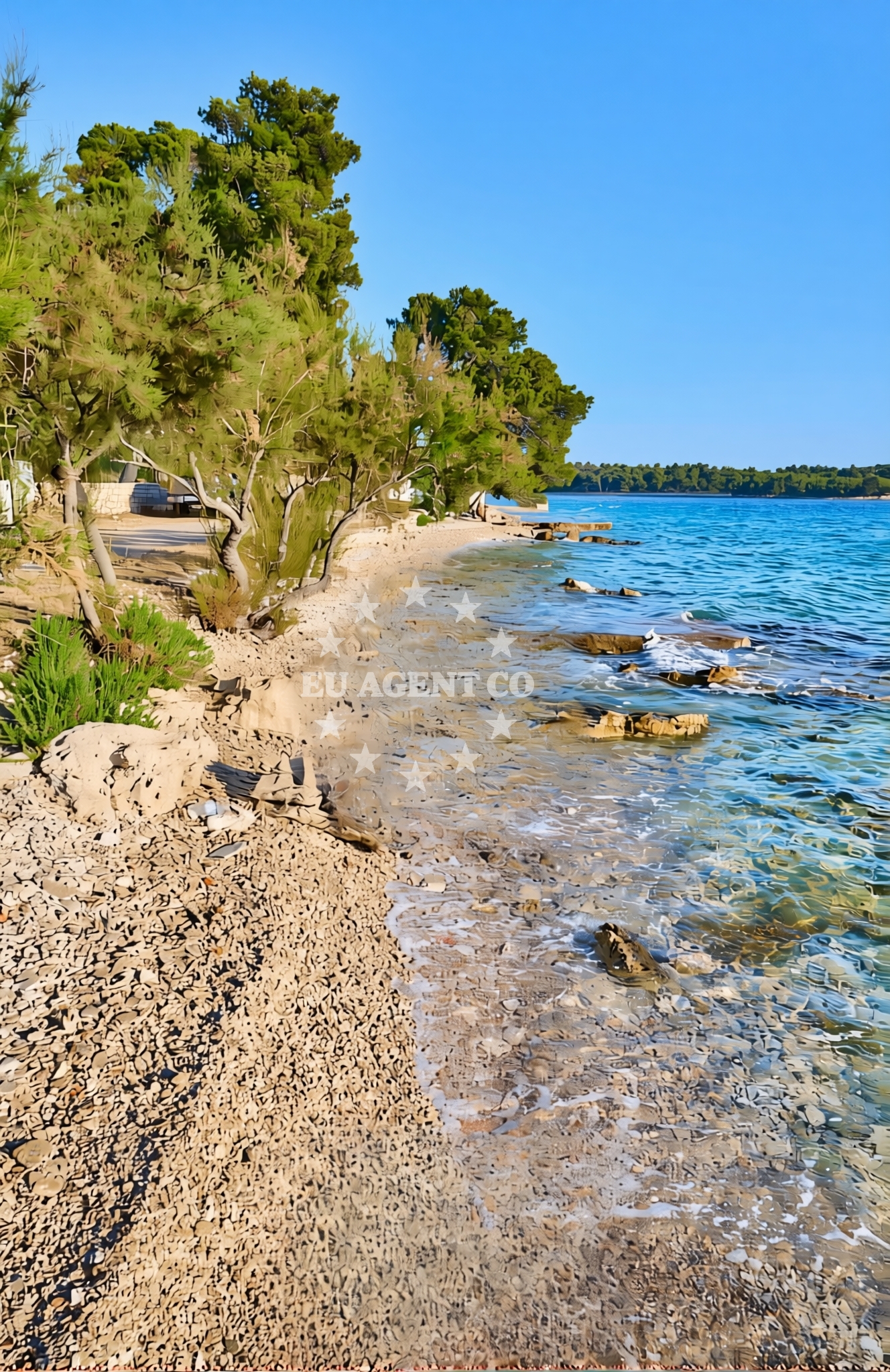 Additional view of Bijaka, Milna (Brač) Beach in Bijaka