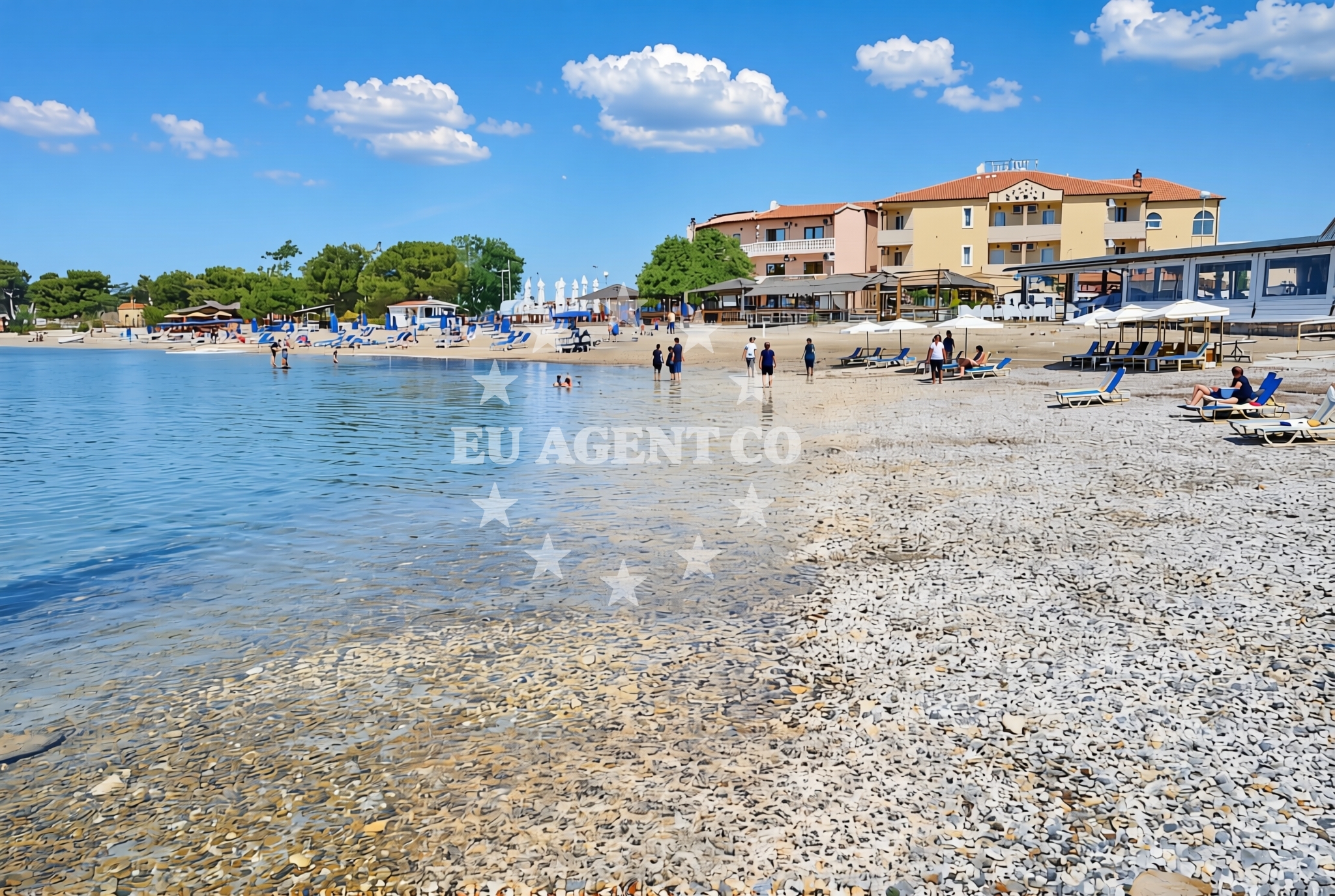 Additional view of Bijeca beach in 73 Fucane, Medulin