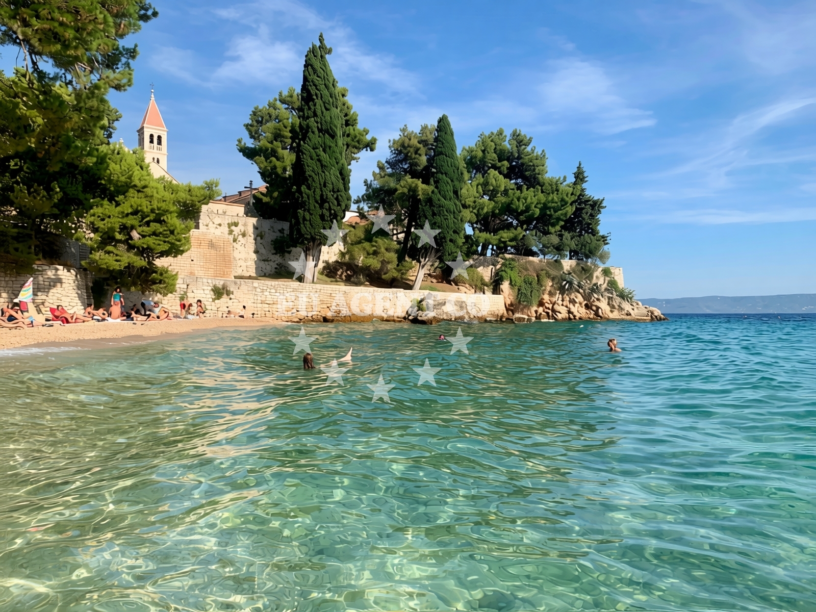 Additional view of Bijela Kuca beach in David cesta 9, Bol
