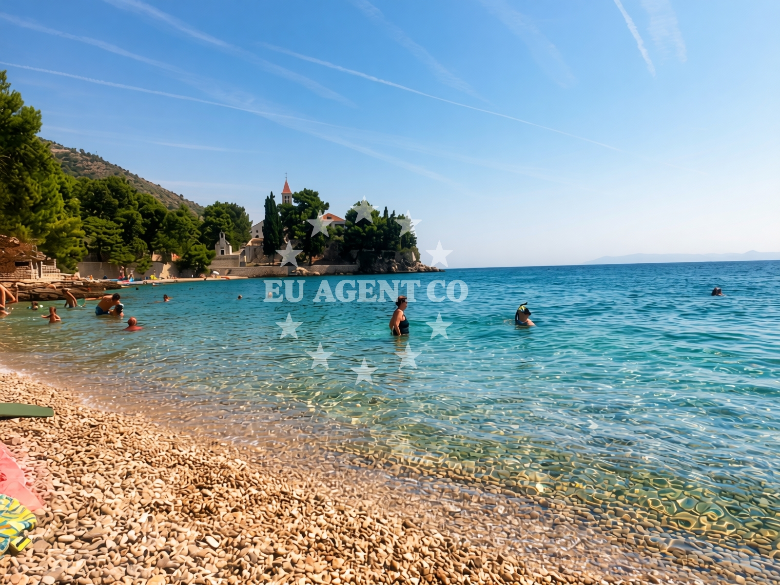 Additional view of Bijela Kuca beach in David cesta 9, Bol