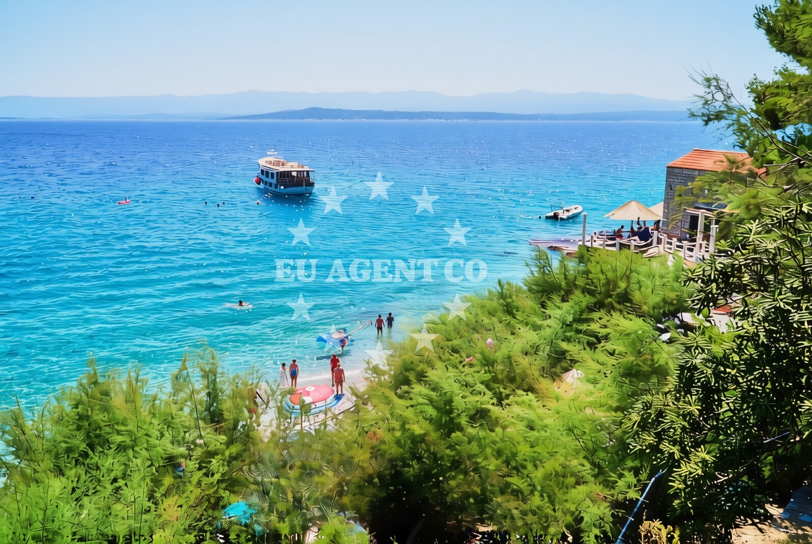 Additional view of Bijela Kuca beach in David cesta 9, Bol