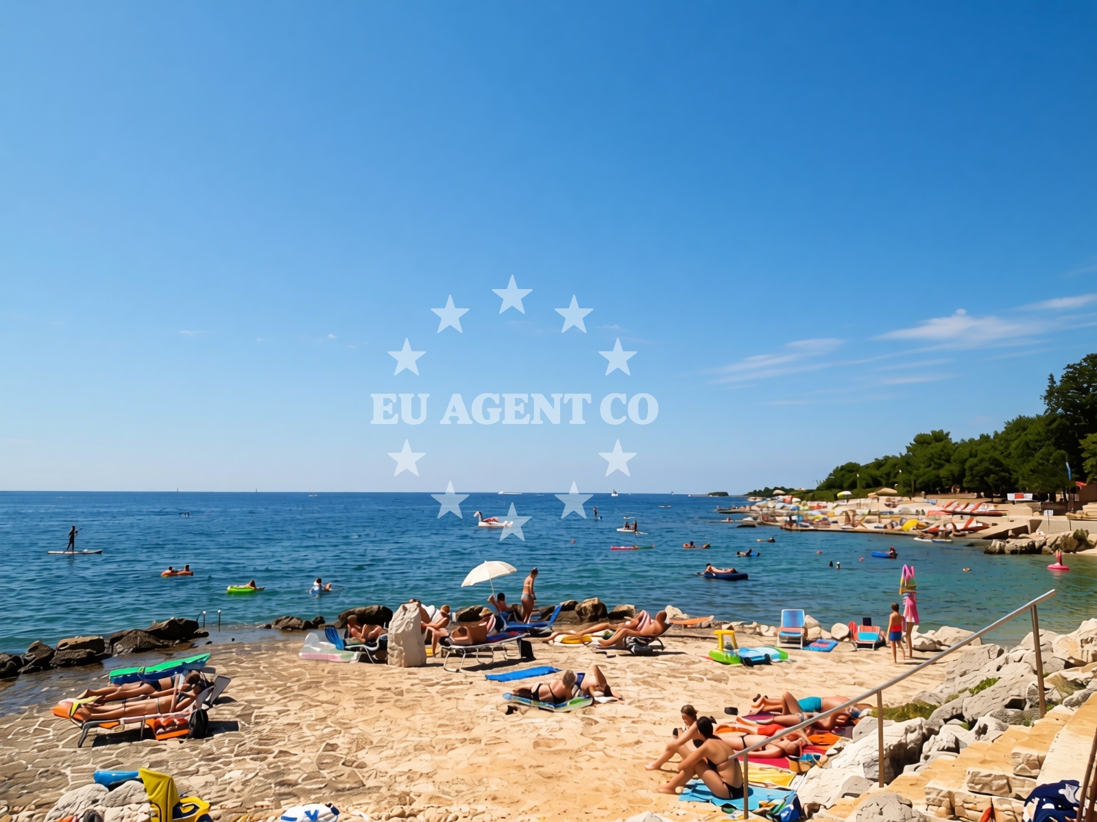 Additional view of Bijela Uvala beach in Zelena Laguna b.b 2, Poreč