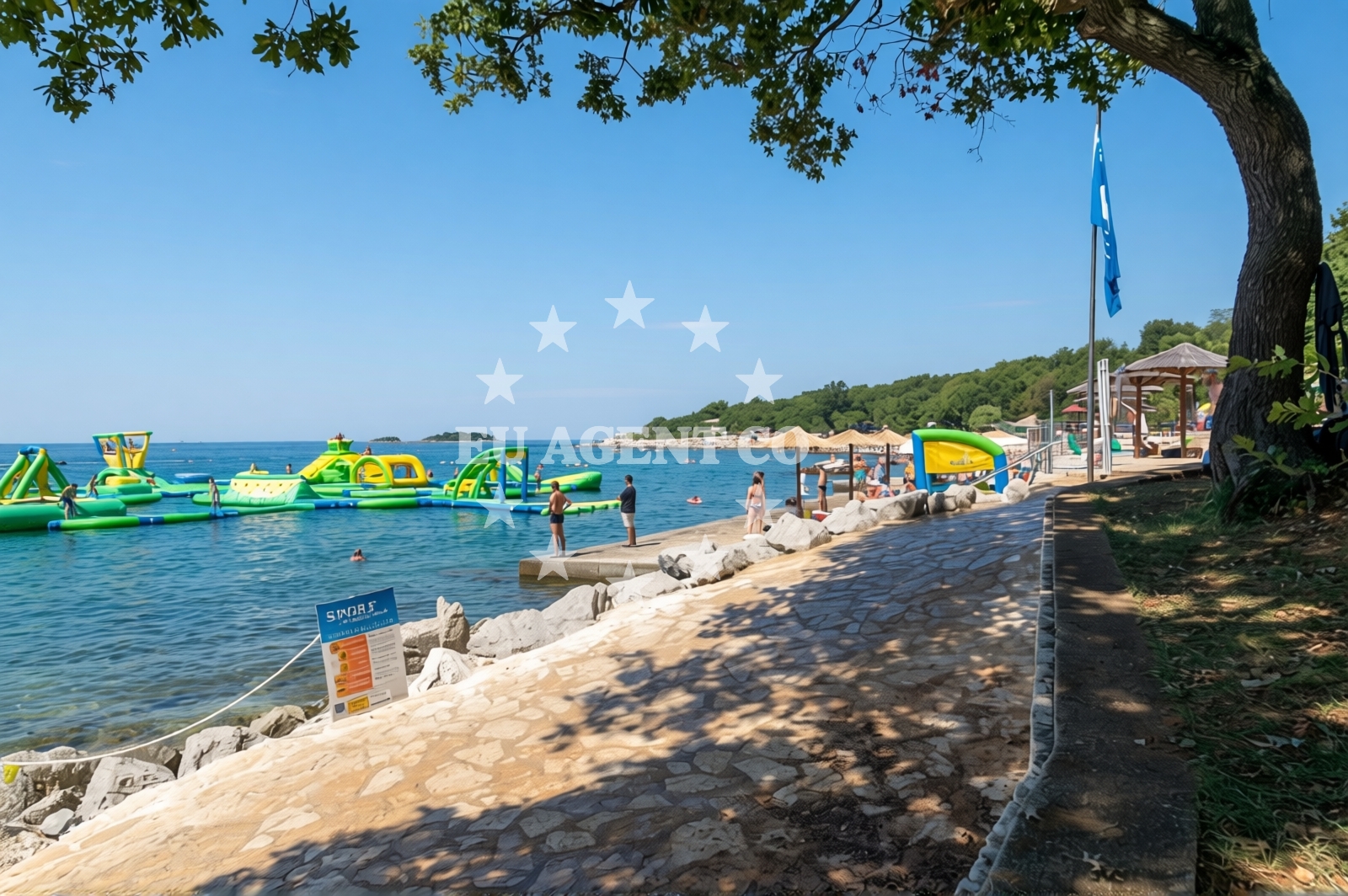 Additional view of Bijela Uvala beach in Zelena Laguna b.b 2, Poreč