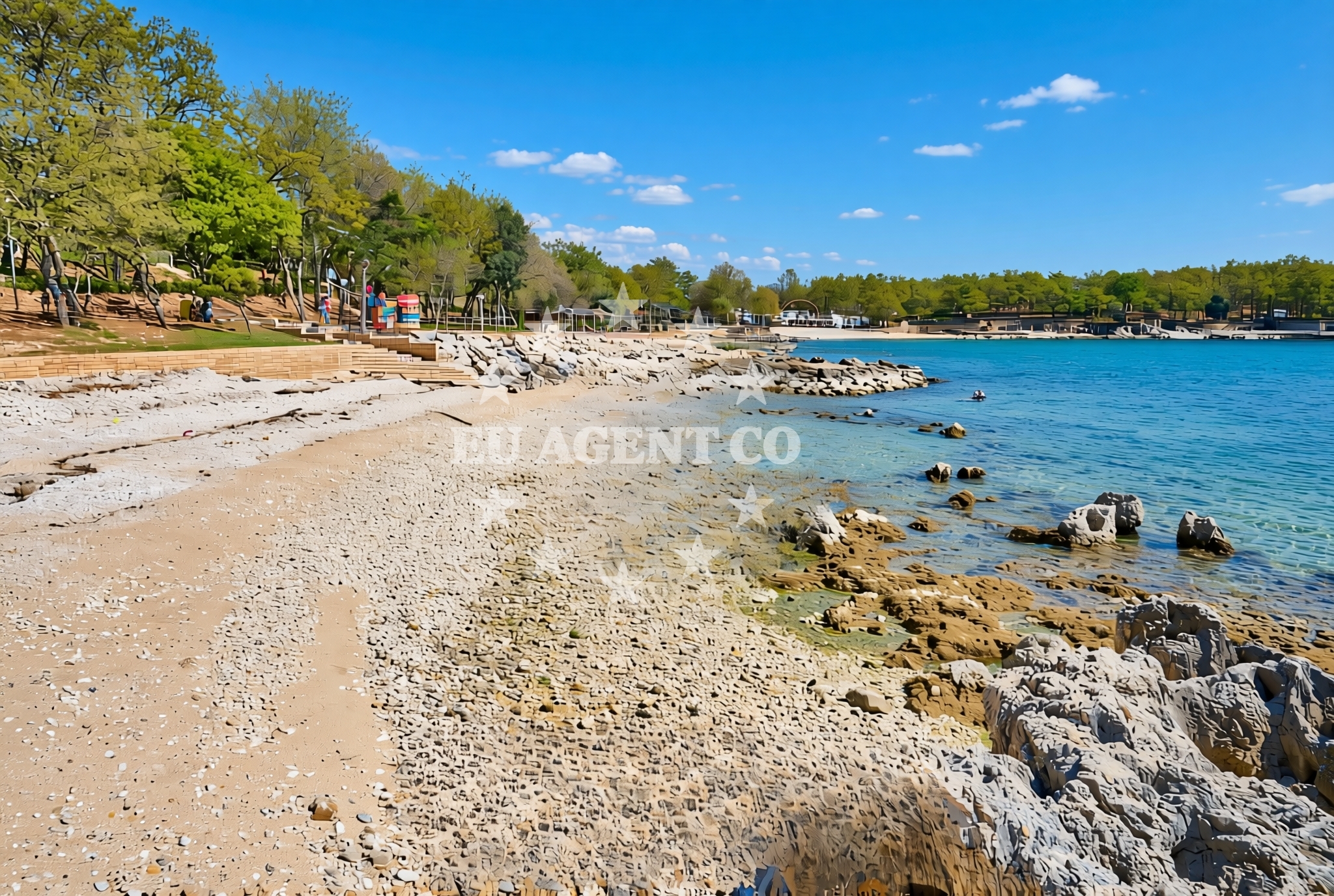 Additional view of Bijela Uvala beach in Zelena Laguna b.b 2, Poreč