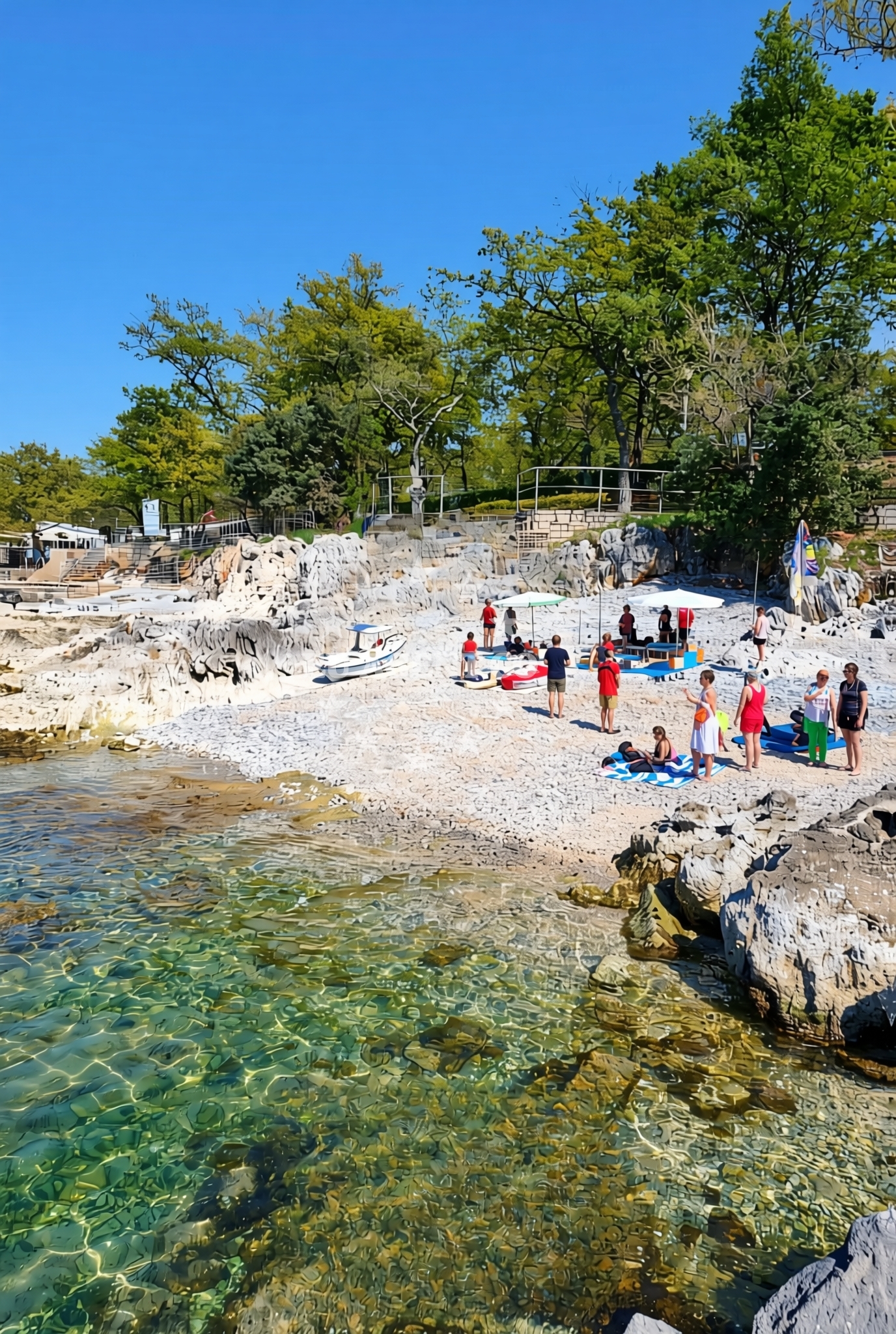 Additional view of Bijela Uvala beach in Zelena Laguna b.b 2, Poreč