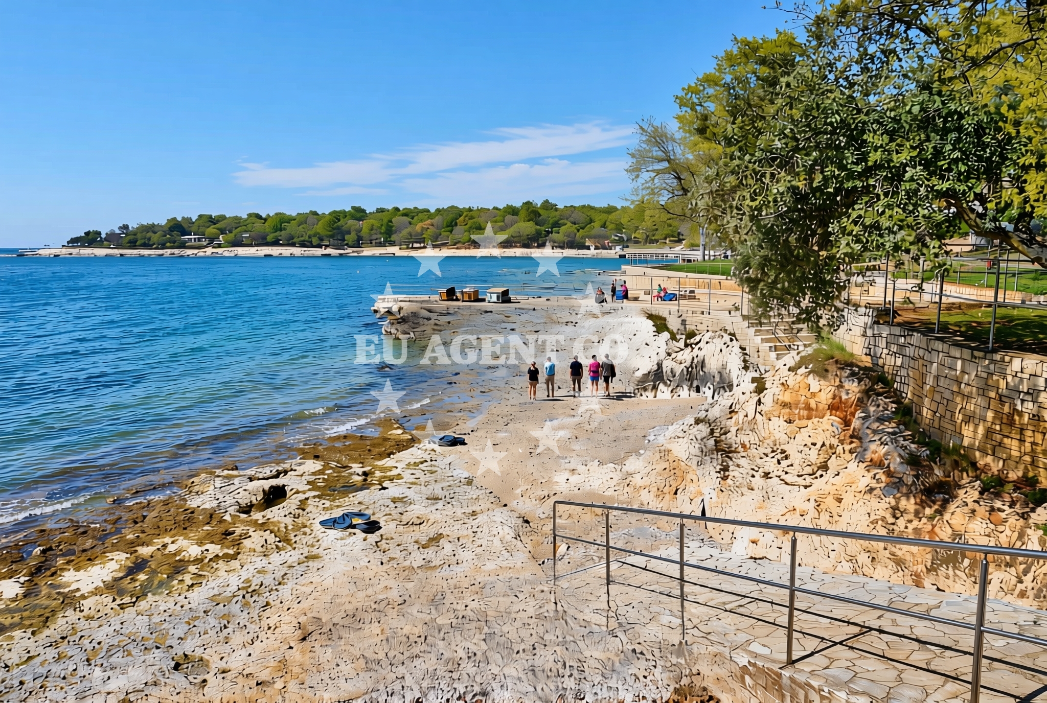 Additional view of Bijela Uvala beach in Zelena Laguna b.b 2, Poreč
