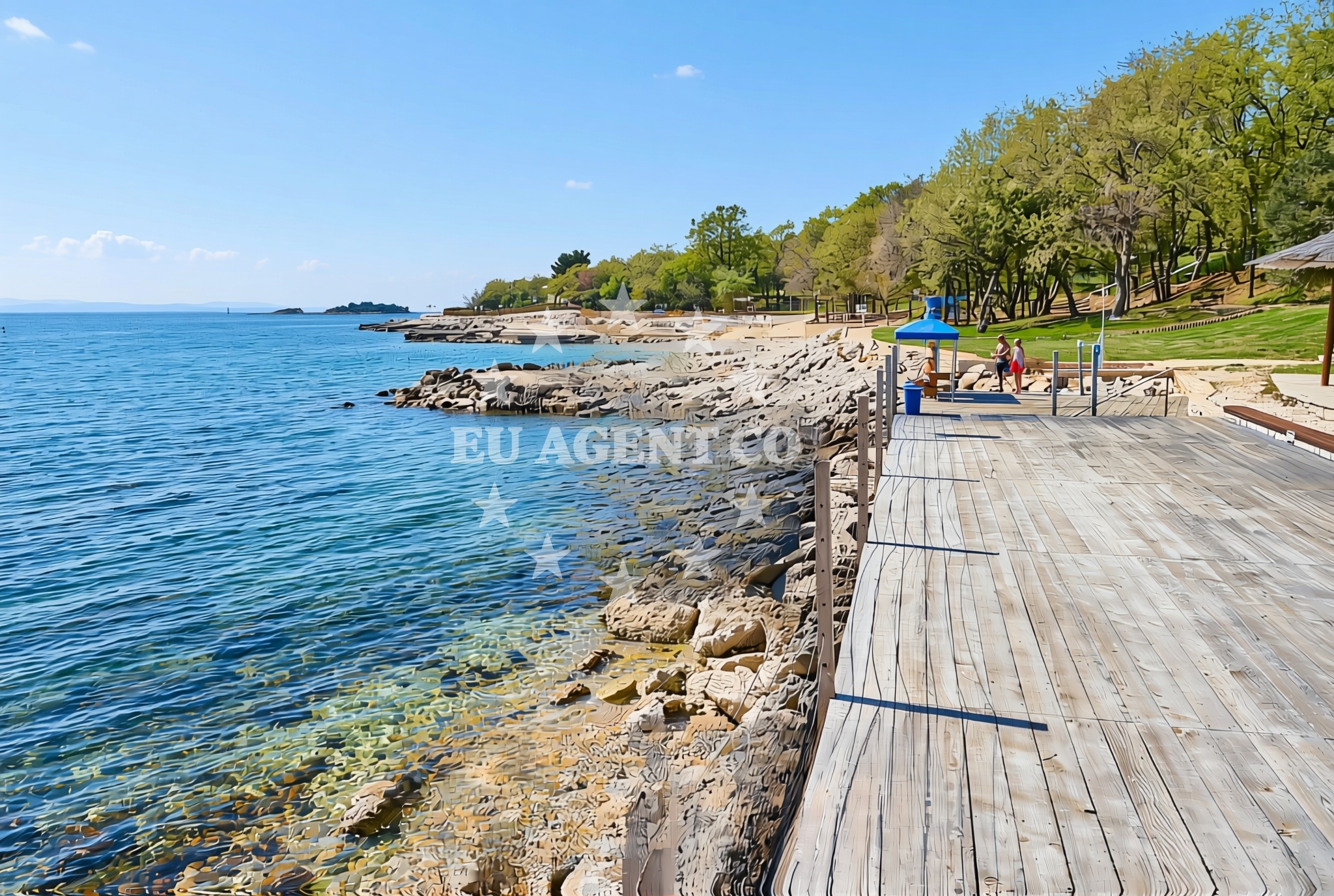 Additional view of Bijela Uvala beach in Zelena Laguna b.b 2, Poreč