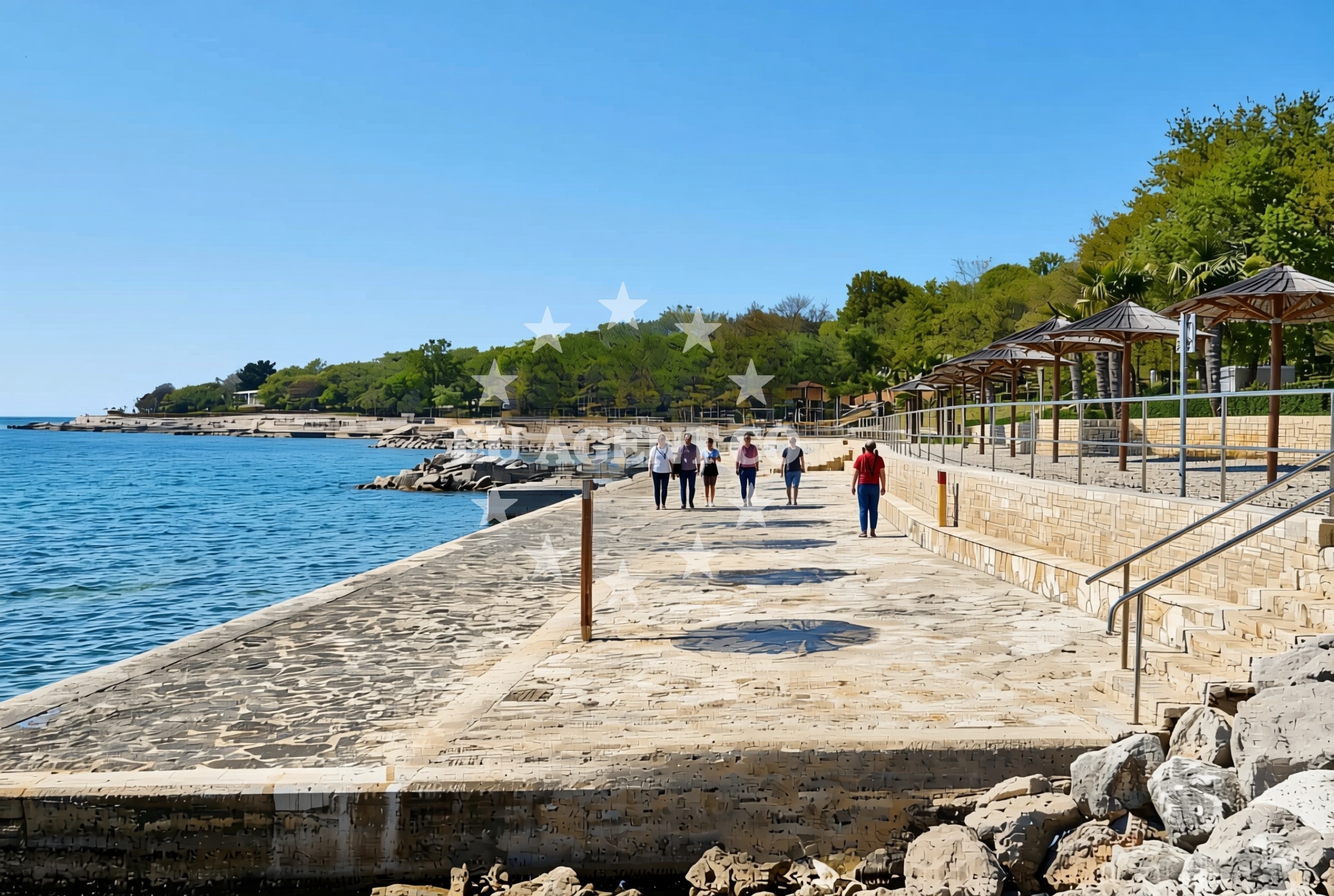 Additional view of Bijela Uvala beach in Zelena Laguna b.b 2, Poreč