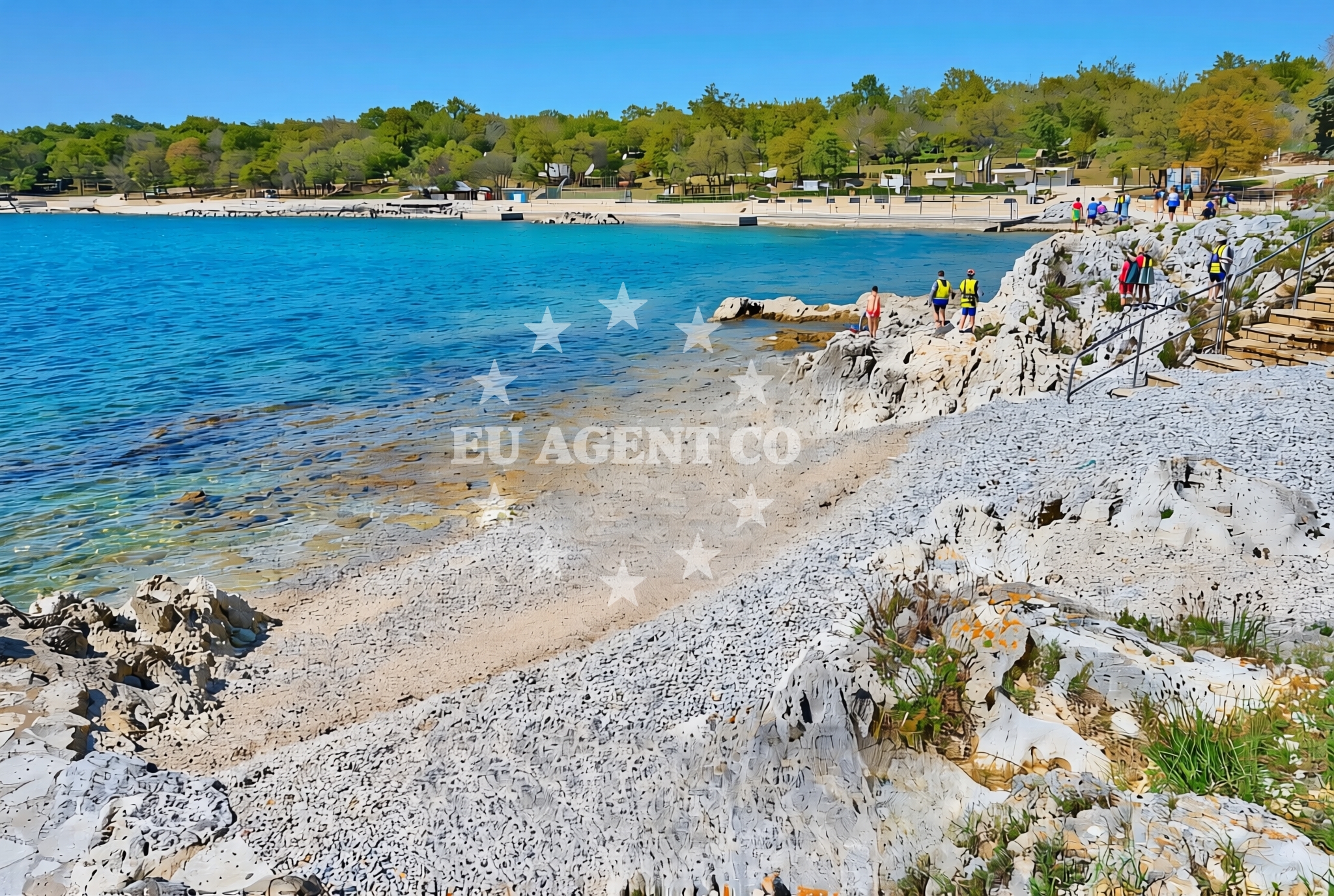 Additional view of Bijela Uvala beach in Zelena Laguna b.b 2, Poreč
