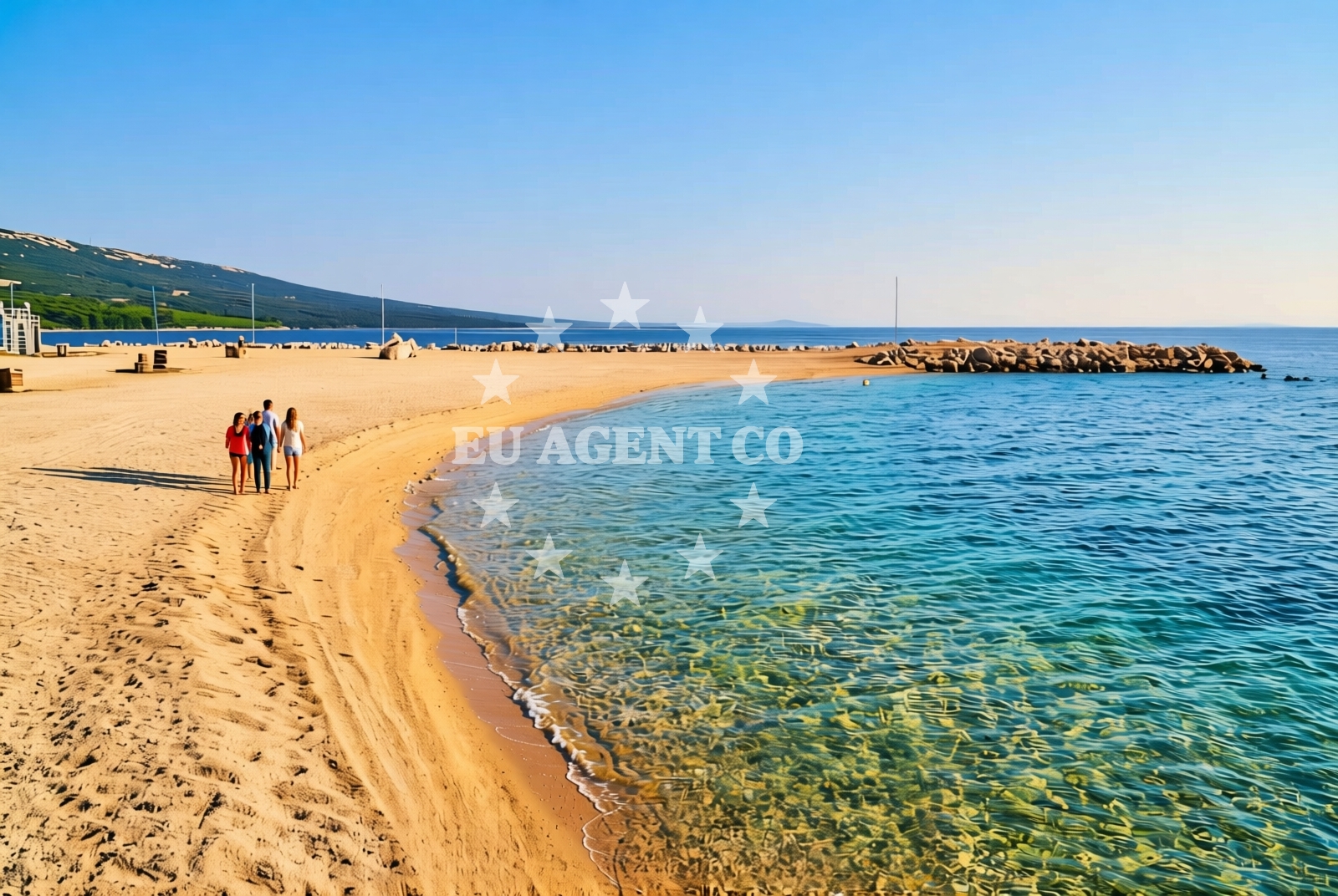 Additional view of Bijeli galeb, Šimuni (Pag) Beach in Bijeli galeb