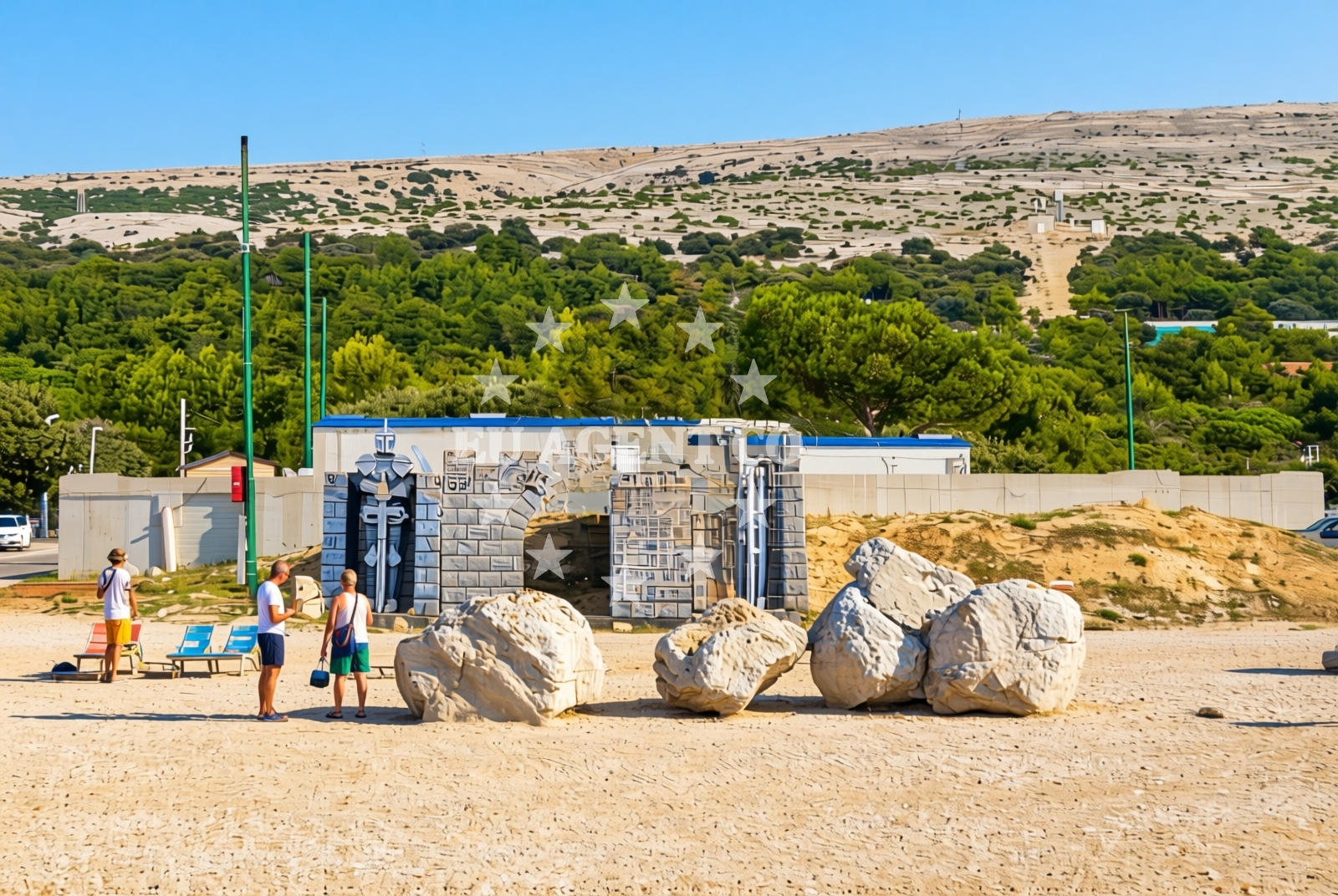 Additional view of Bijeli galeb, Šimuni (Pag) Beach in Bijeli galeb