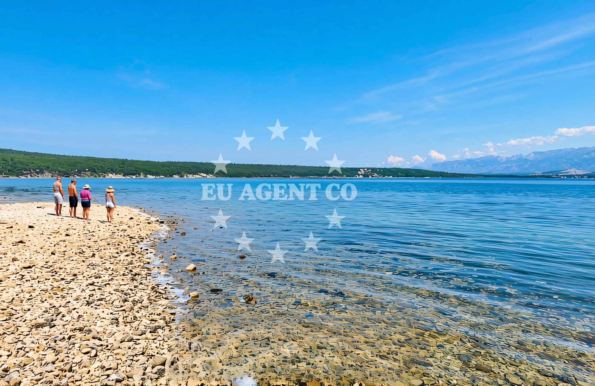Additional view of Bijeli potok, Gornji Karin Beach in Bijeli potok