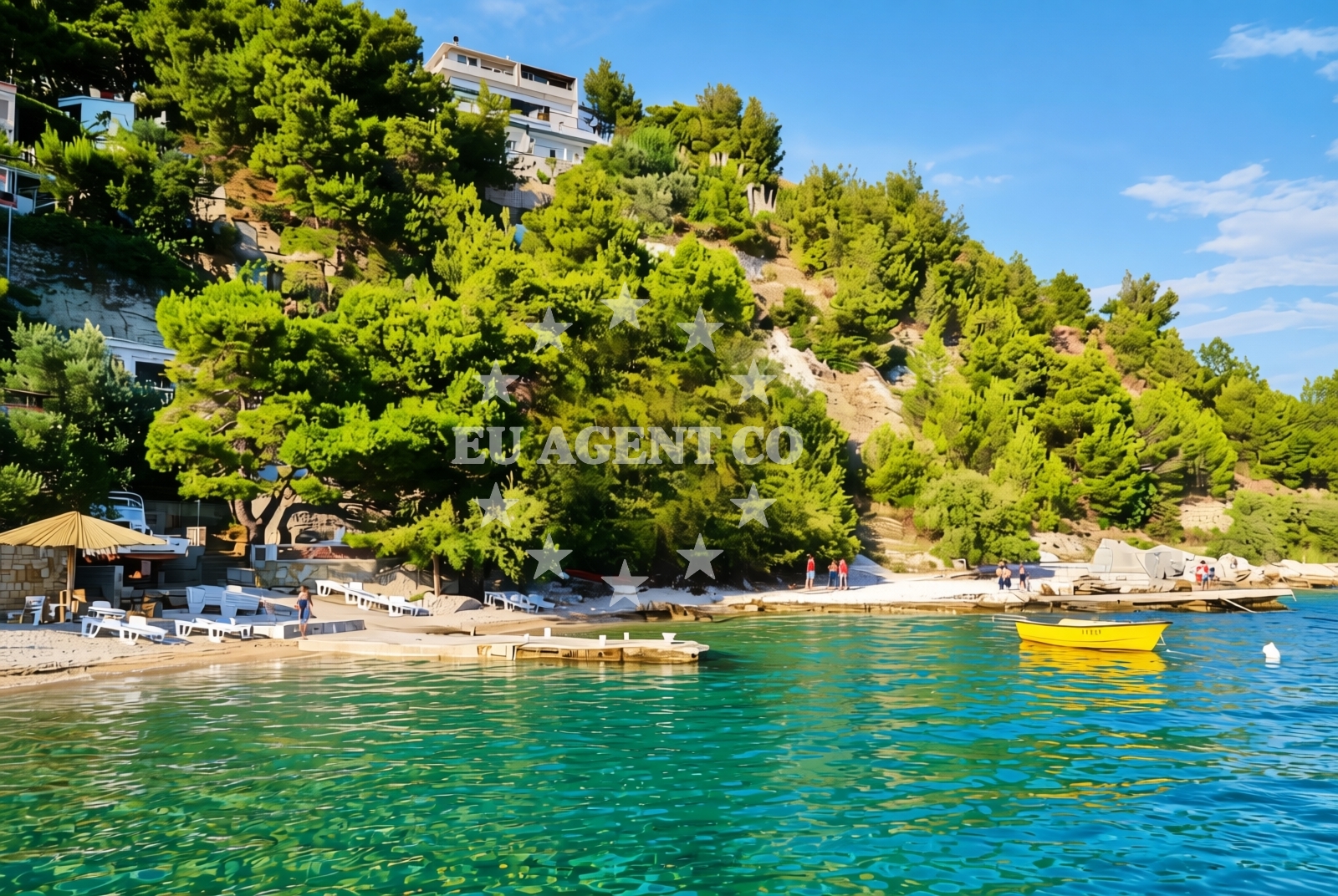 Additional view of Bilčina, Stanići (Omiš) Beach in Bilčina