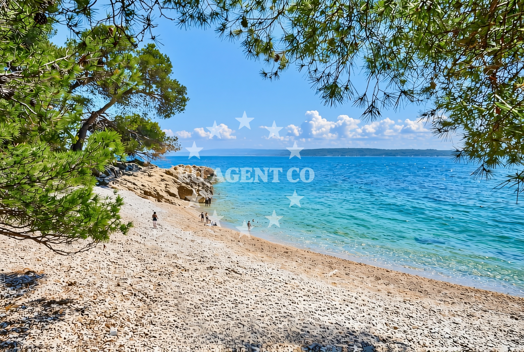Additional view of Bile beach in Zavala 220, Zavala