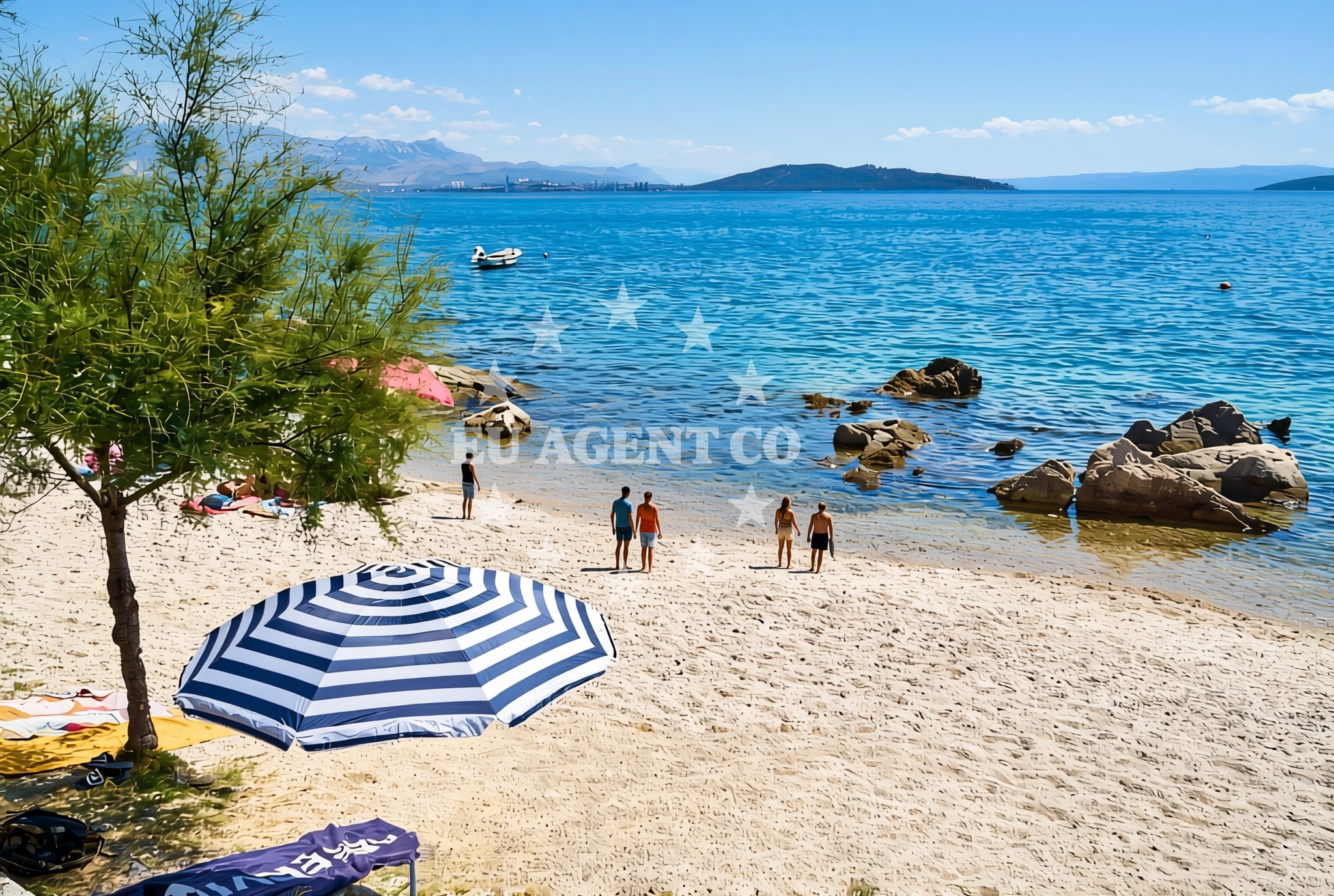 Additional view of Bile, Kaštel Štafilić Beach in Bile