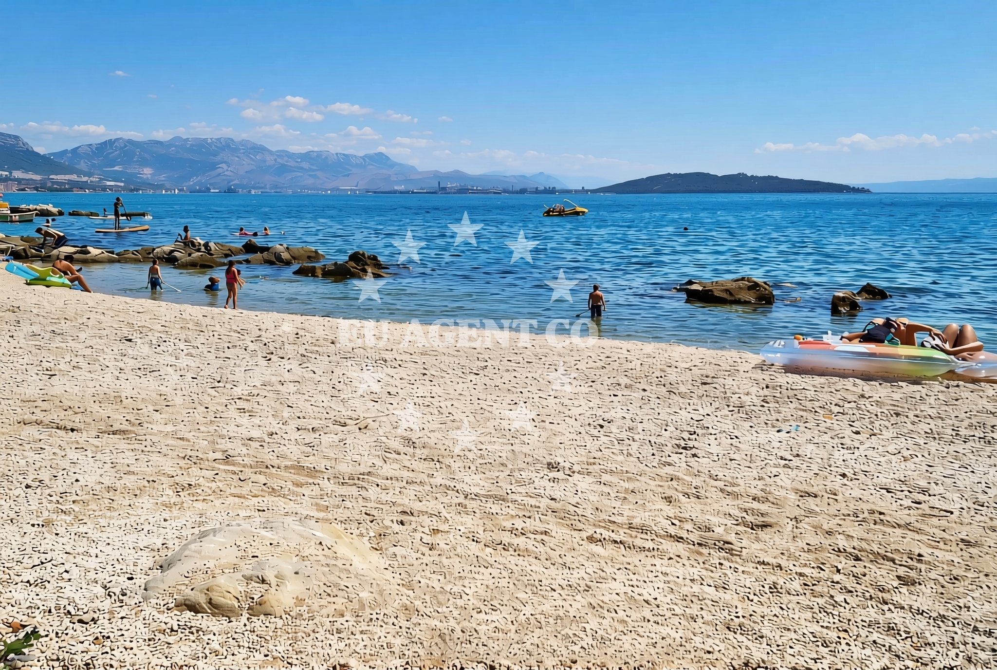 Additional view of Bile, Kaštel Štafilić Beach in Bile