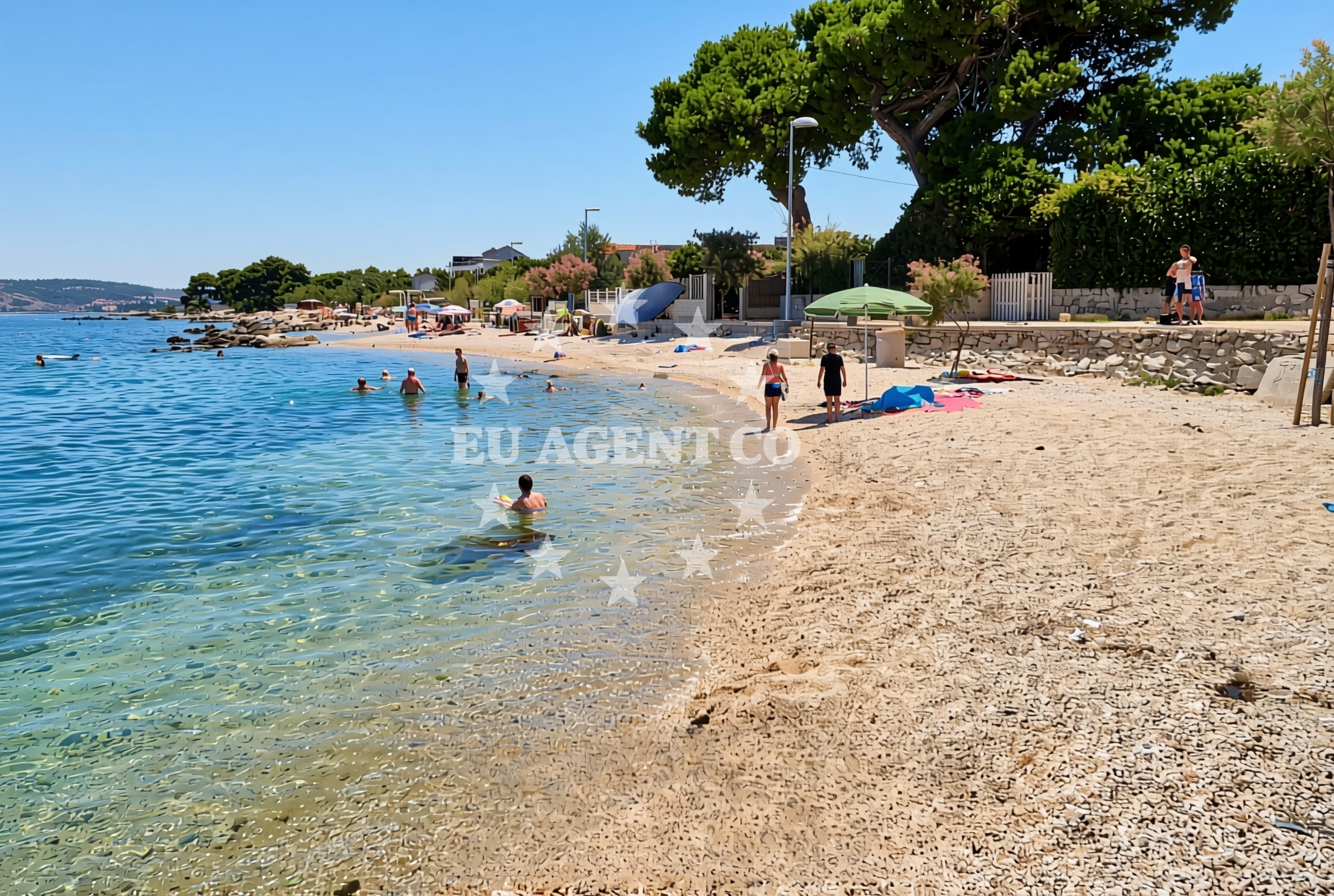 Additional view of Bile, Kaštel Štafilić Beach in Bile