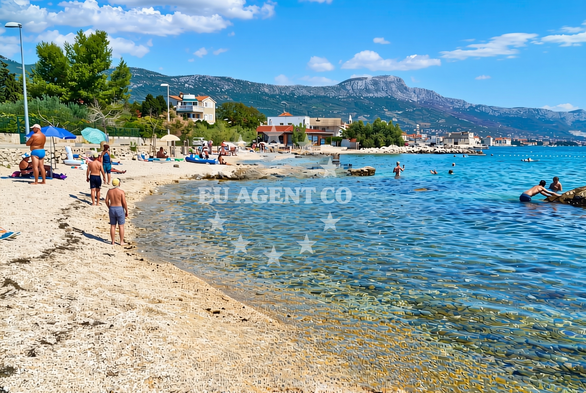 Additional view of Bile, Kaštel Štafilić Beach in Bile