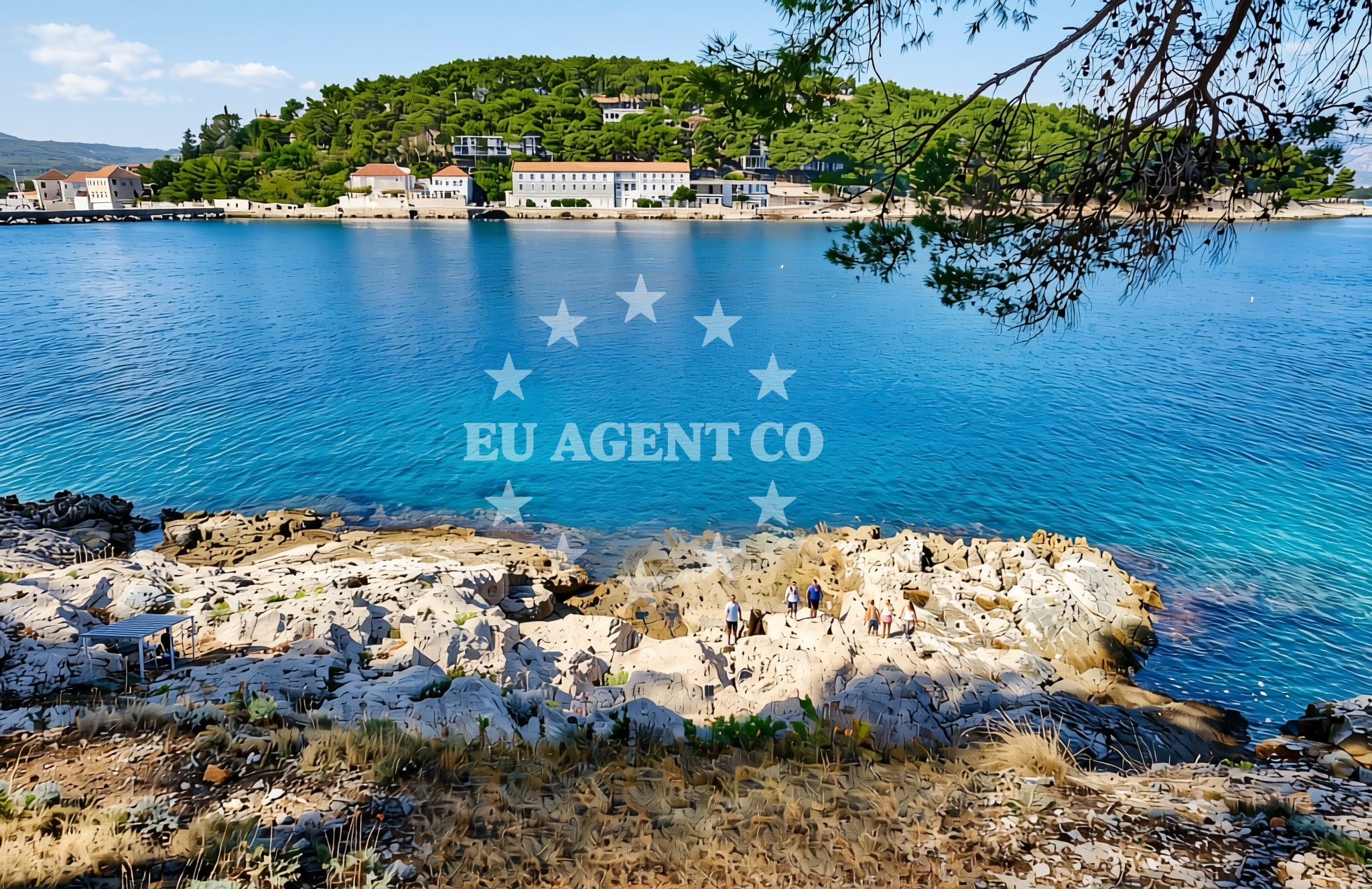 Additional view of Bile stine (Gospotova rapa), Jelsa (Hvar) Beach in Bile stine (Gospotova rapa)