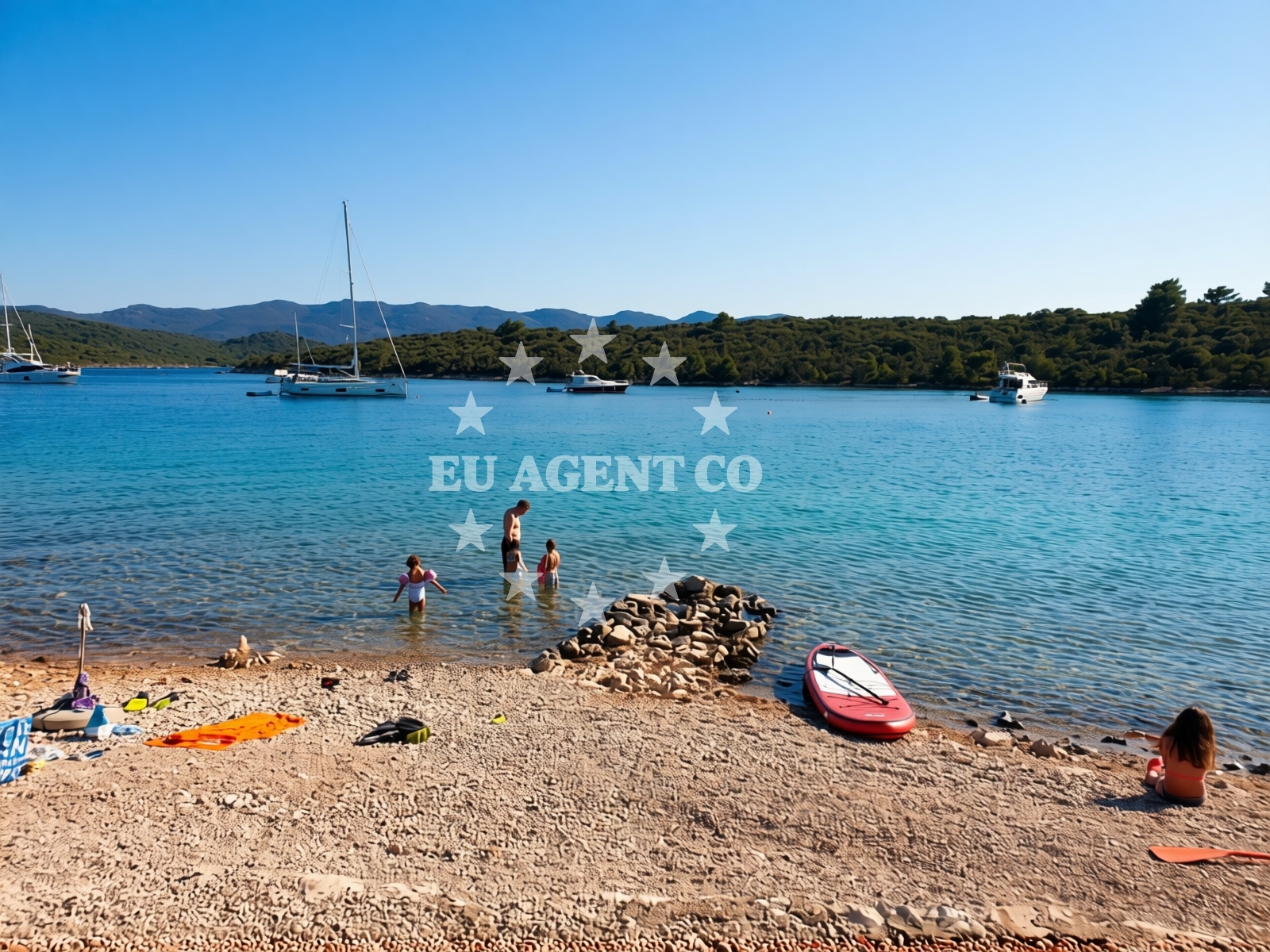Additional view of Bili beach in Lovište apartmán, Lovište