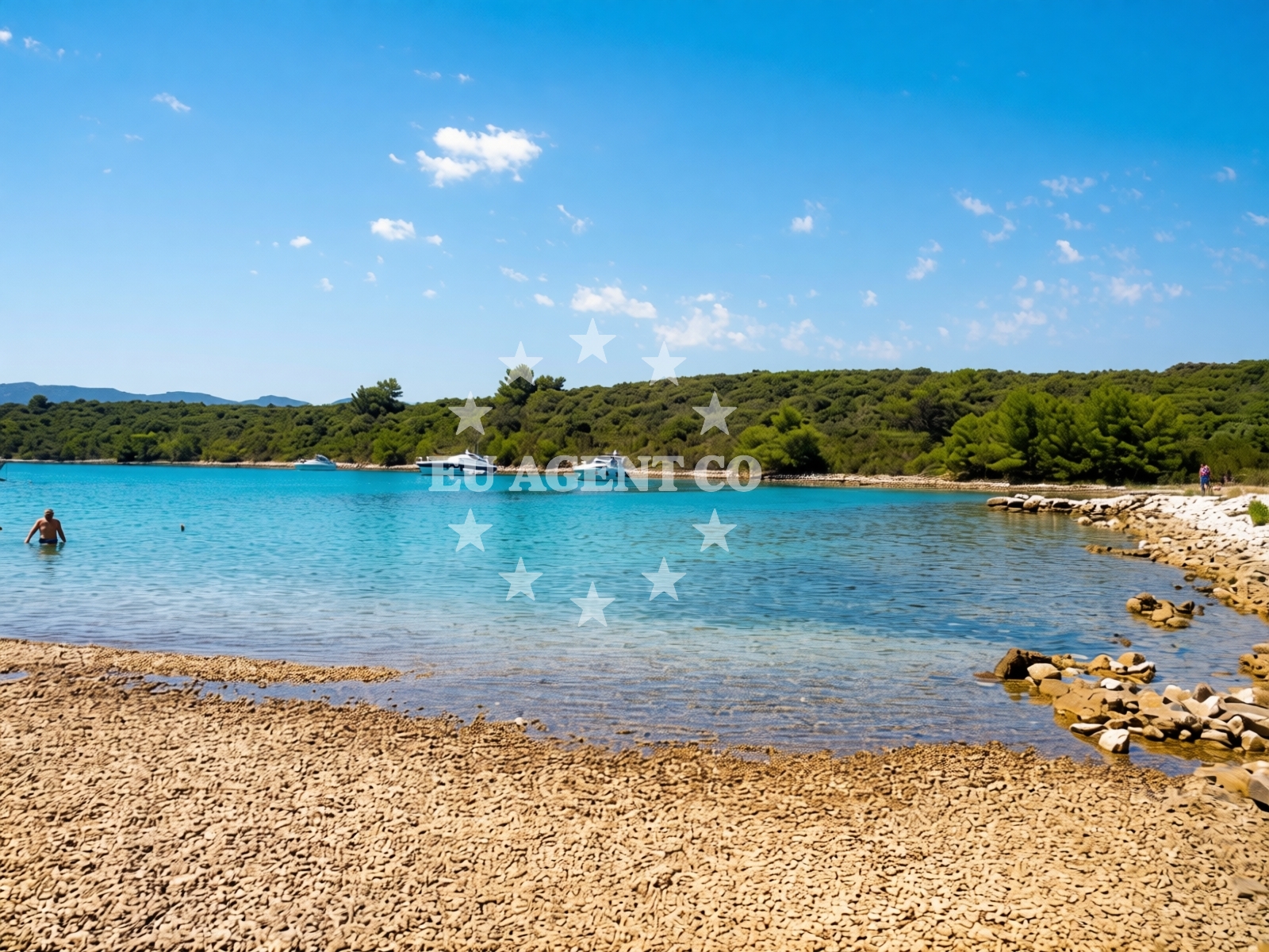 Additional view of Bili beach in Lovište apartmán, Lovište
