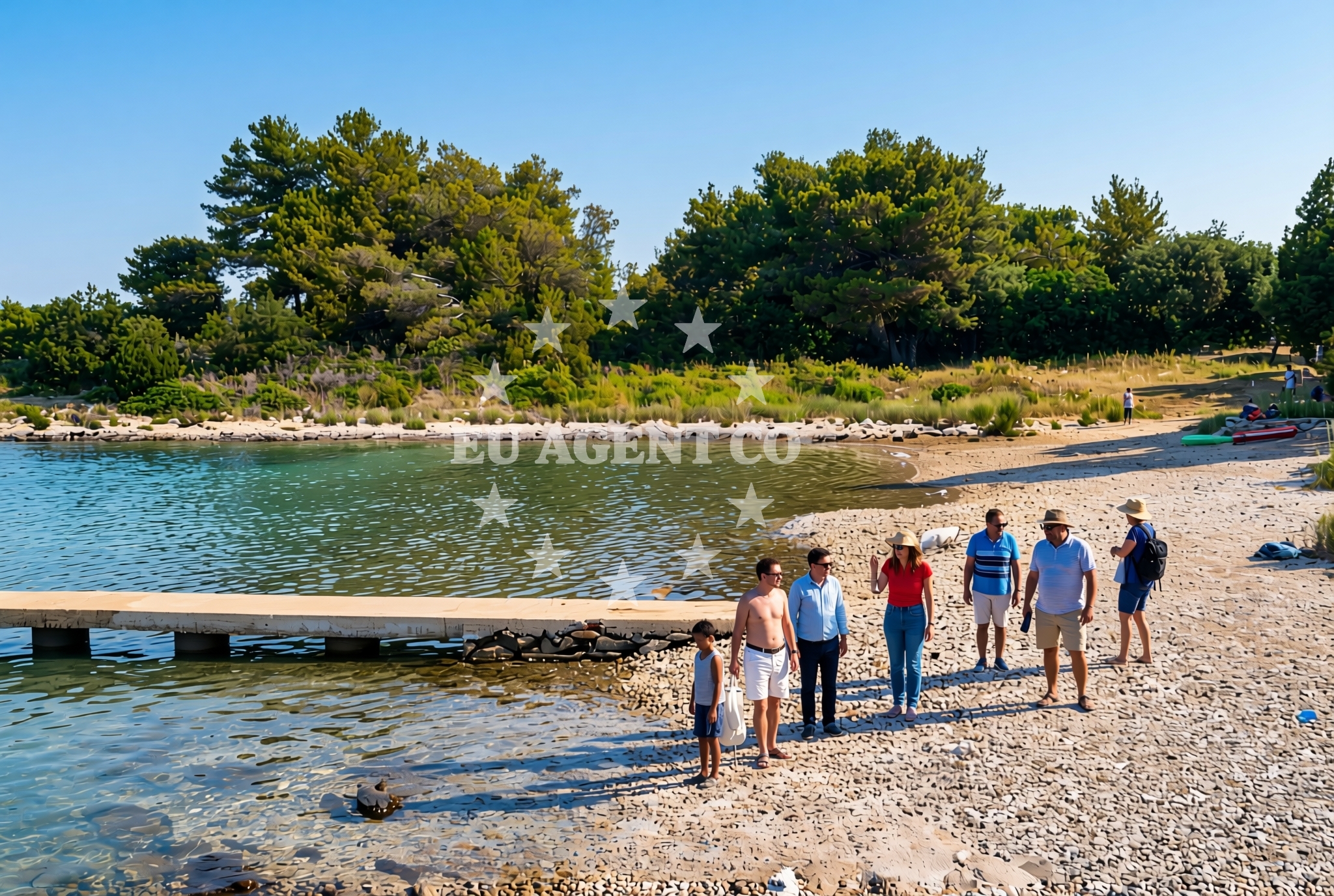 Additional view of Bili beach in Lovište apartmán, Lovište