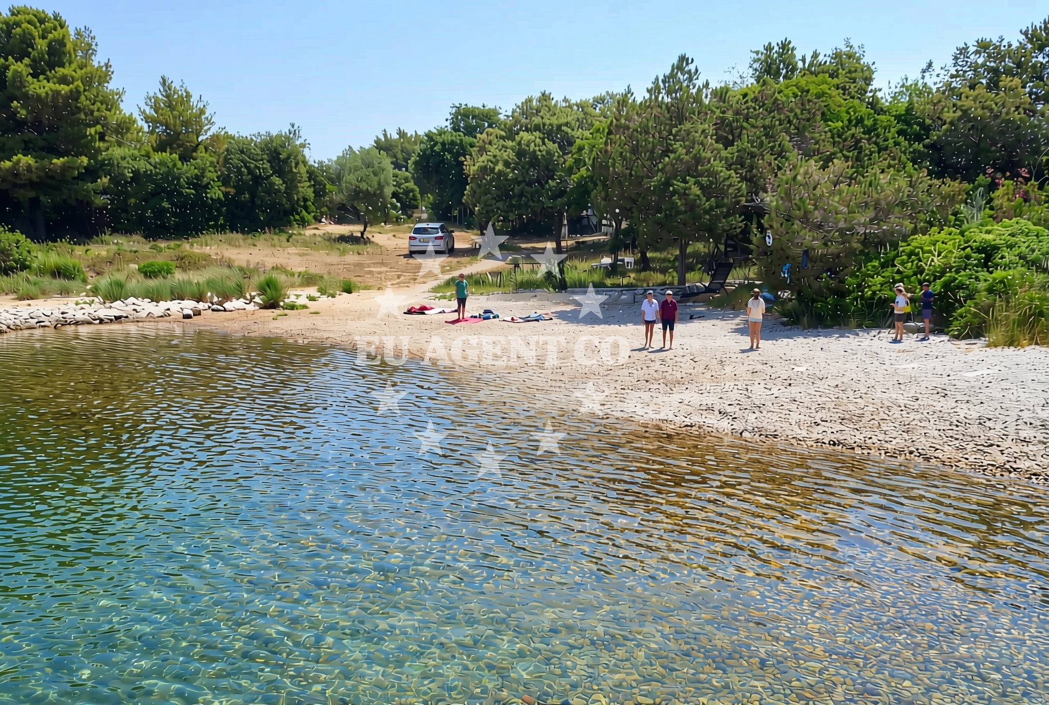 Additional view of Bili beach in Lovište apartmán, Lovište