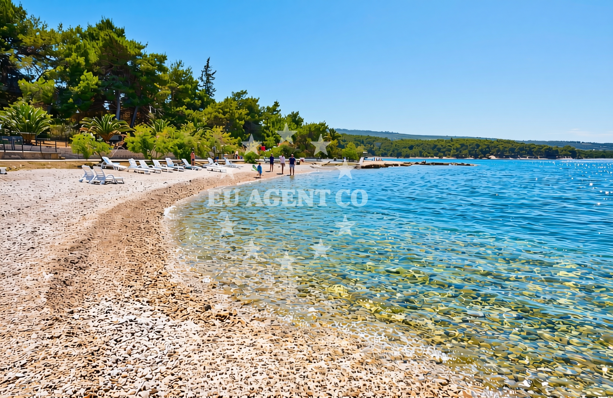 Additional view of Bili rat, Supetar (Brač) Beach in Bili rat