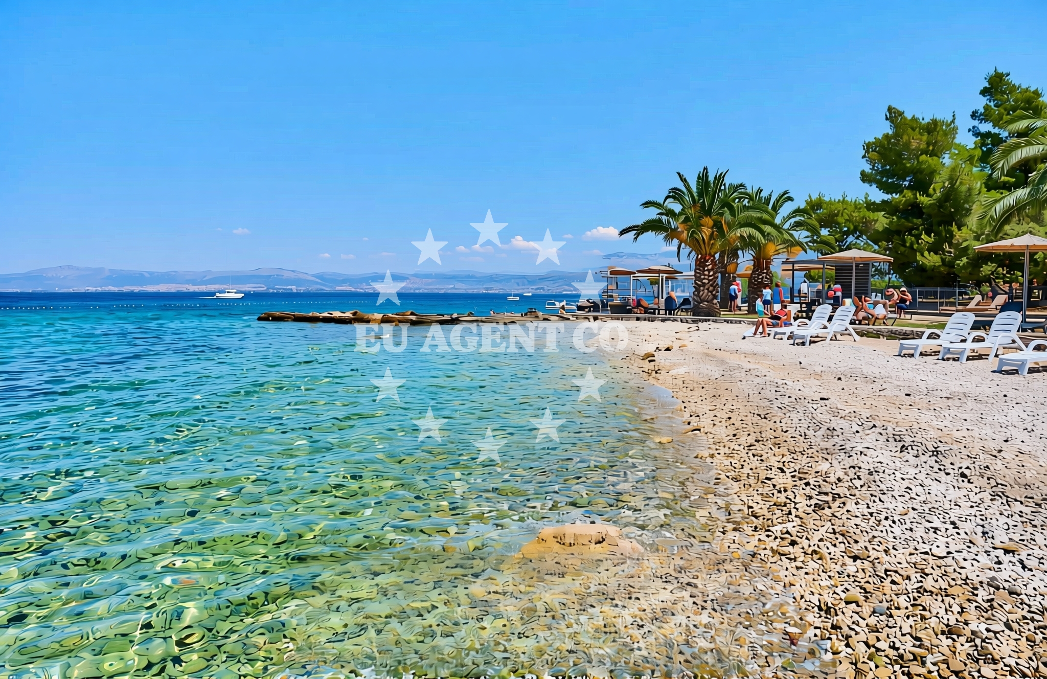 Additional view of Bili rat, Supetar (Brač) Beach in Bili rat